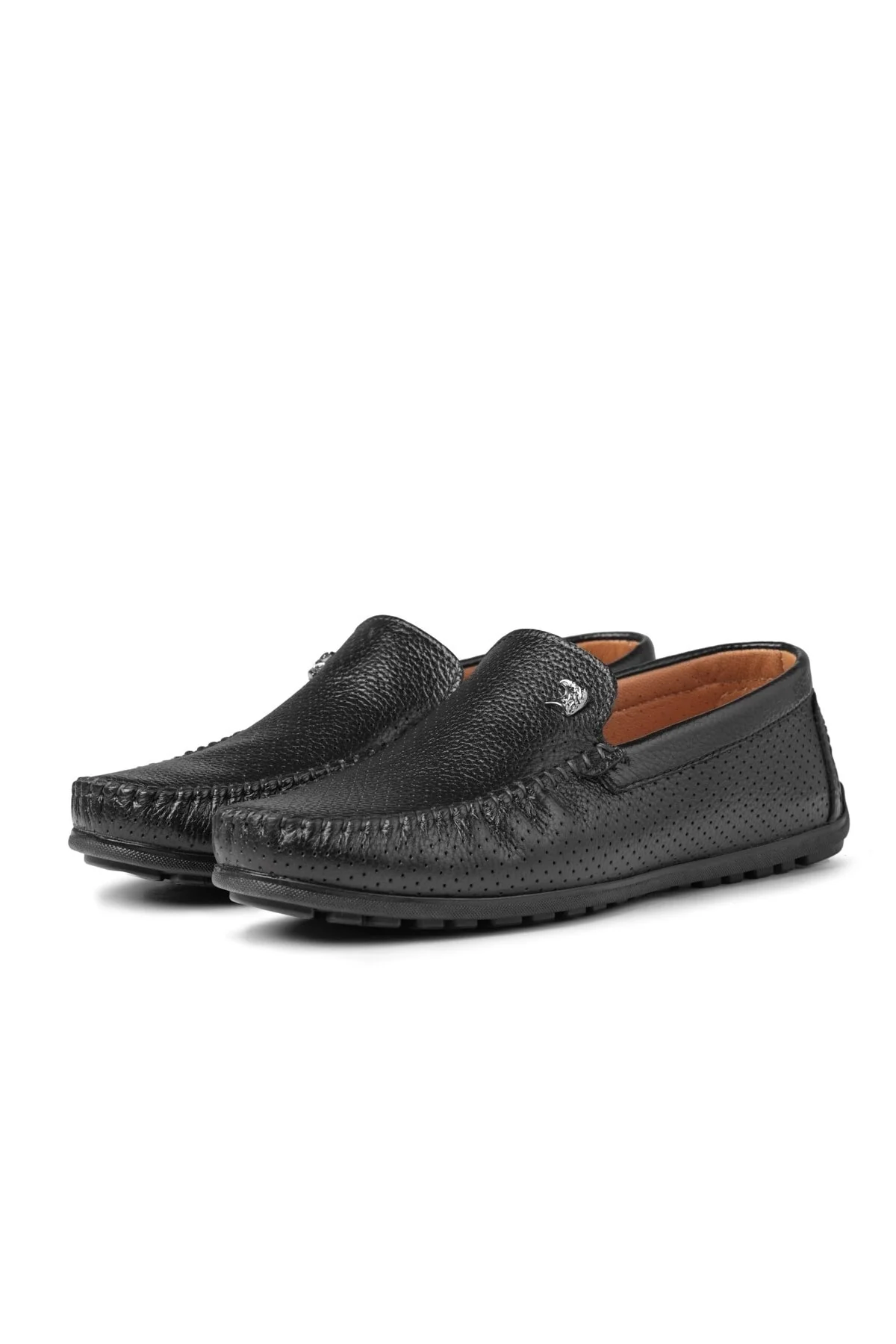 Fruga Hakiki Deri Erkek Günlük Ayakkabı, Loafer Ayakkabı, Hafif Ayakkabı, Deri Loafer Ayakkabı - Ducavelli Görsel 2