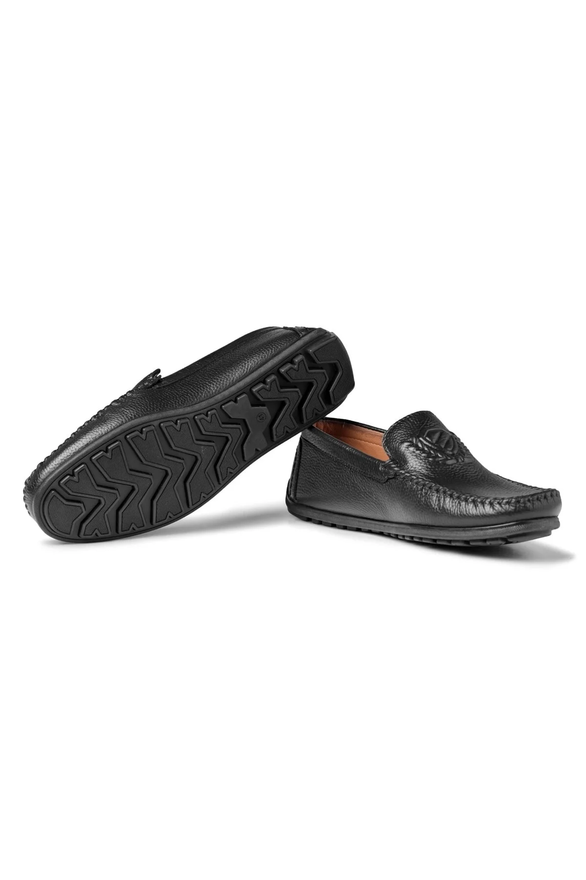 Zwang Hakiki Deri Erkek Günlük Ayakkabı, Loafer Ayakkabı, Hafif Ayakkabı, Hakiki Deri Loafer - Ducavelli Görsel 3