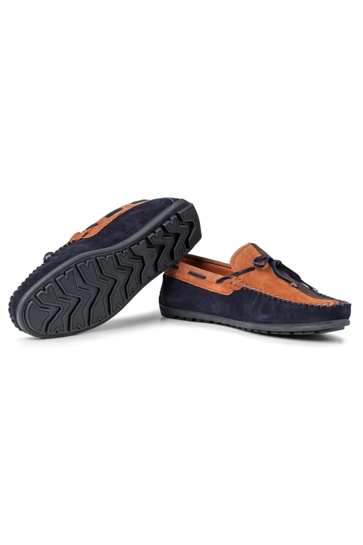 Colore Hakiki Deri Erkek Günlük Ayakkabı, Loafer Ayakkabı, Hafif Ayakkabı, Süet Loafer - Ducavelli Görsel 3