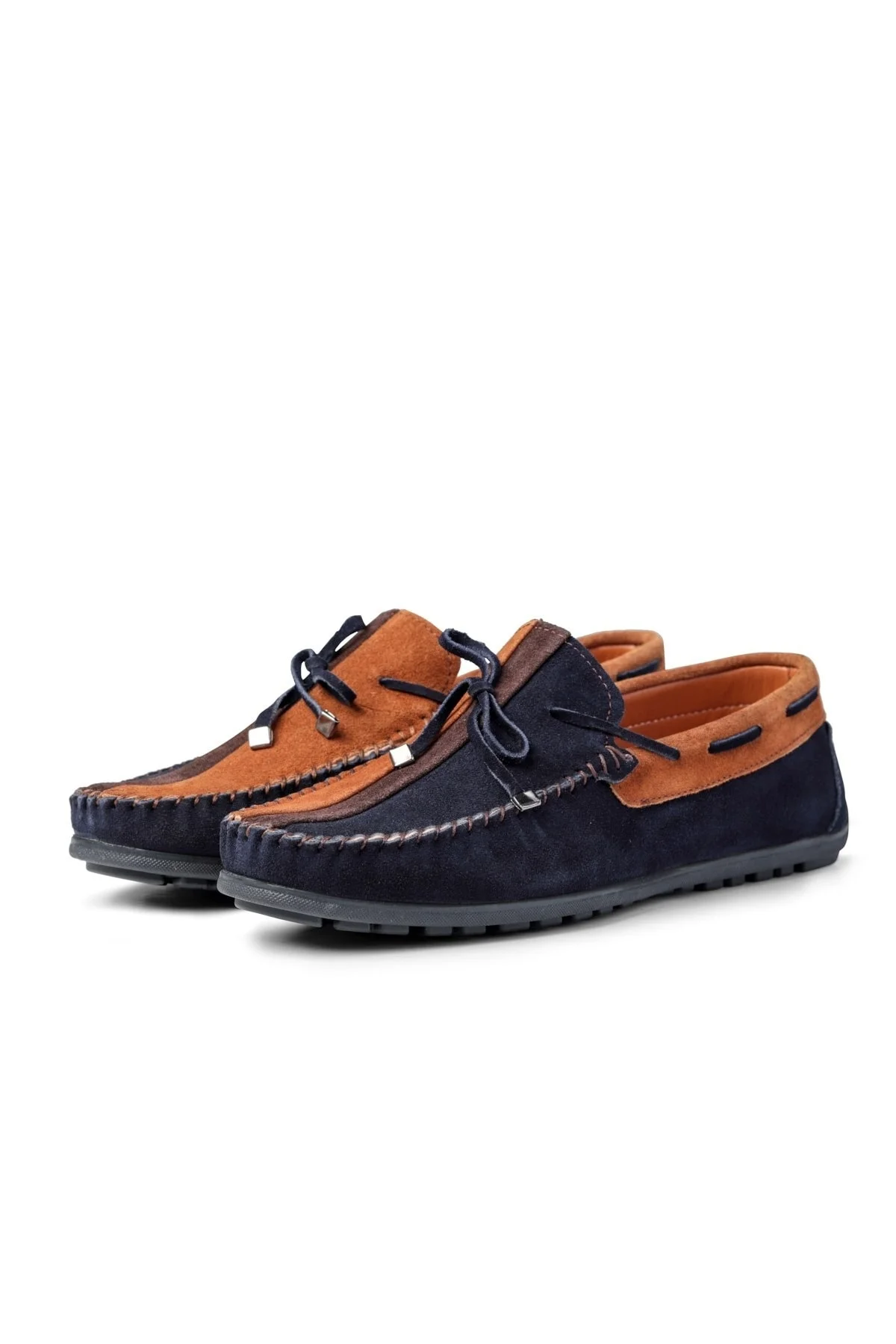 Colore Hakiki Deri Erkek Günlük Ayakkabı, Loafer Ayakkabı, Hafif Ayakkabı, Süet Loafer - Ducavelli Görsel 2