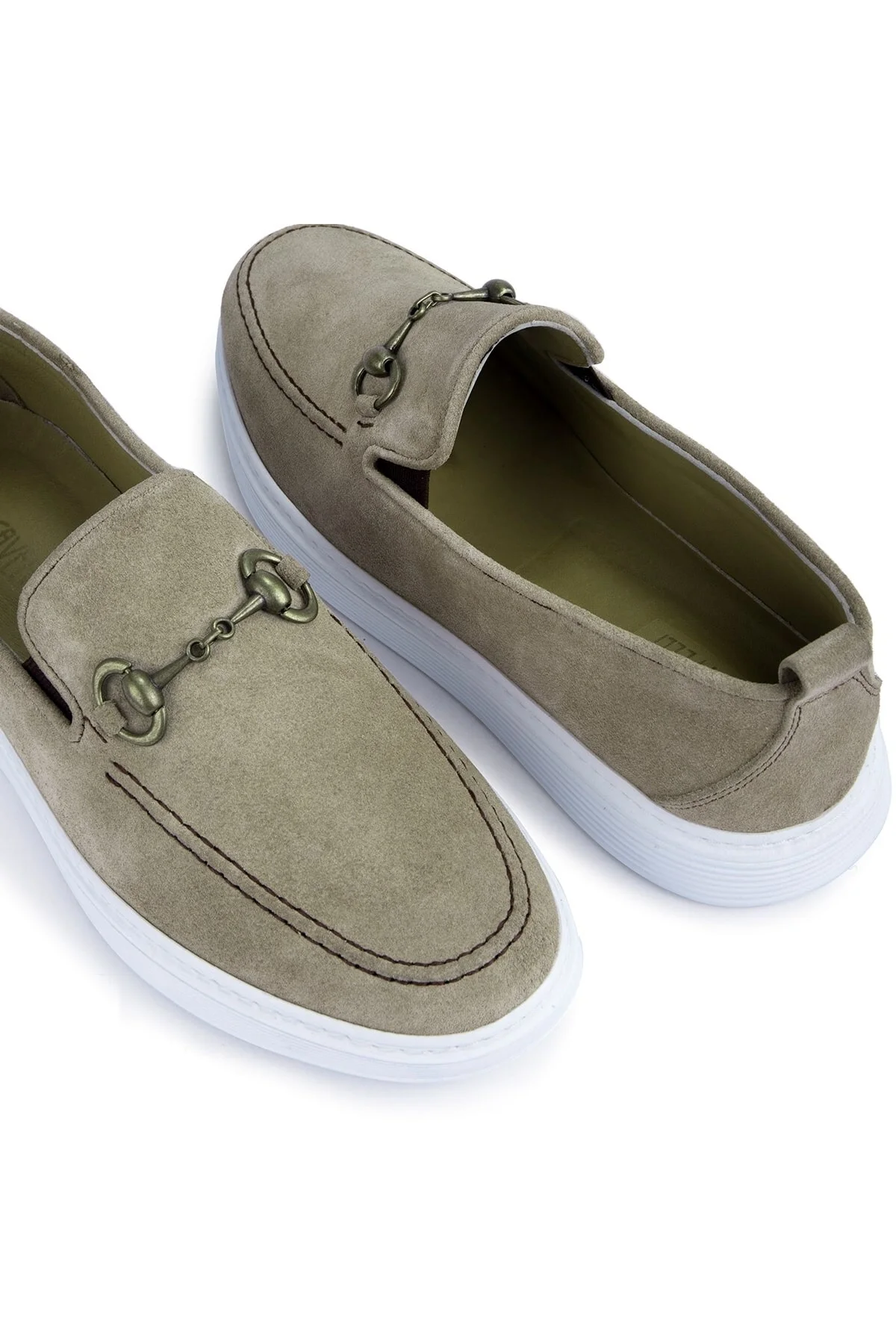 Ritzy Hakiki Deri Süet Erkek Günlük Ayakkabı, Loafer Ayakkabı - Ducavelli Görsel 4