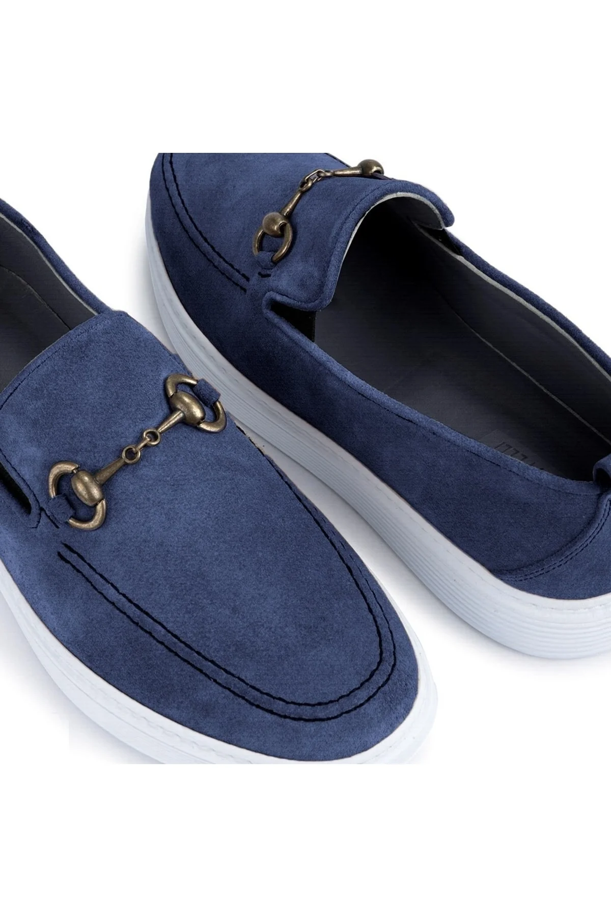Ritzy Hakiki Deri Süet Erkek Günlük Ayakkabı, Loafer Ayakkabı - Ducavelli Görsel 3