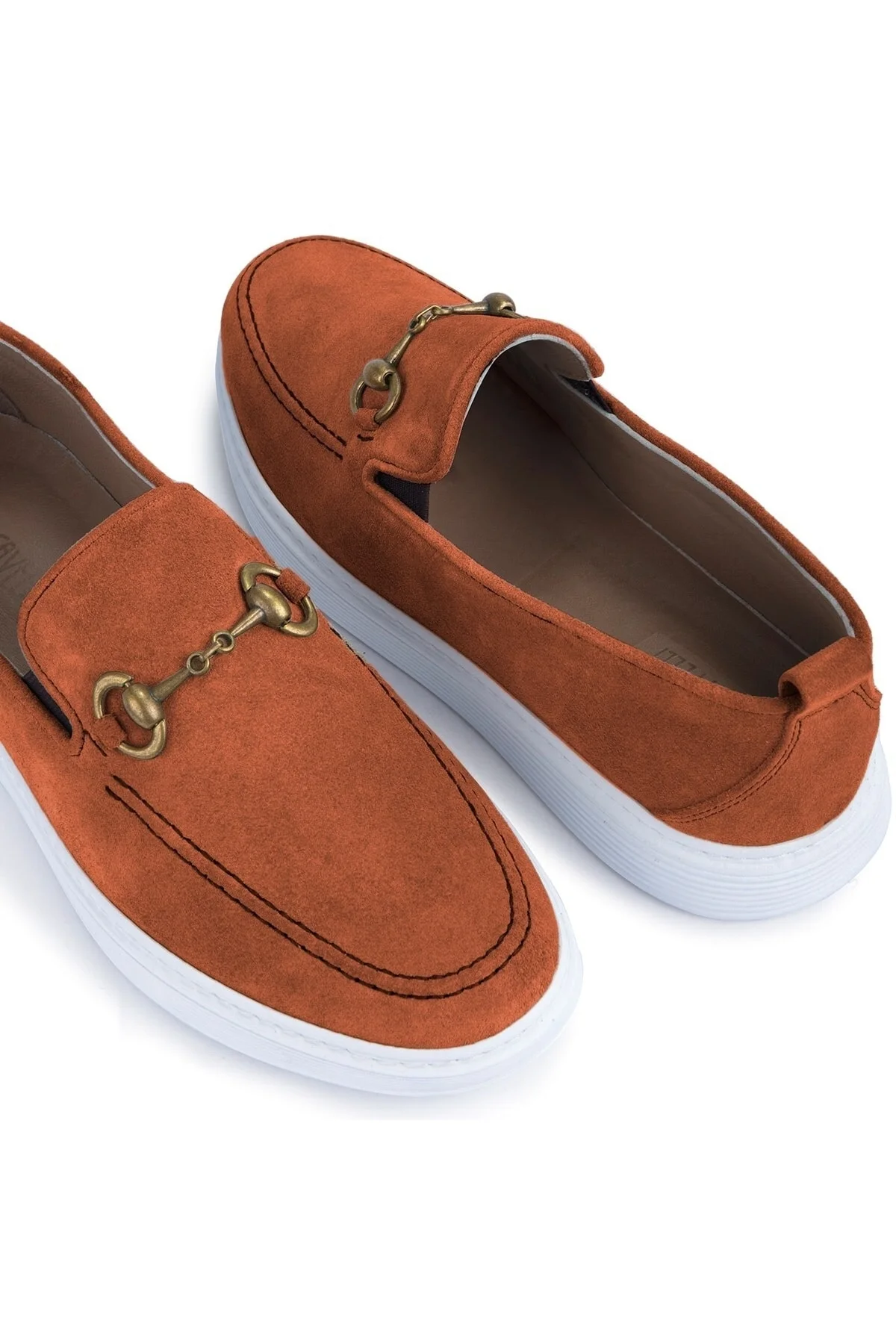 Ritzy Hakiki Deri Süet Erkek Günlük Ayakkabı, Loafer Ayakkabı - Ducavelli Görsel 3
