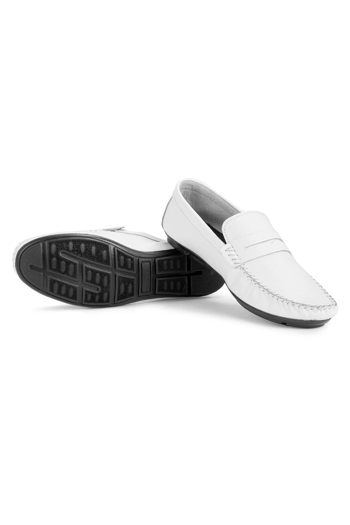 Artsy Hakiki Deri Erkek Günlük Ayakkabı, Rog Loafer Ayakkabı - Ducavelli Görsel 2