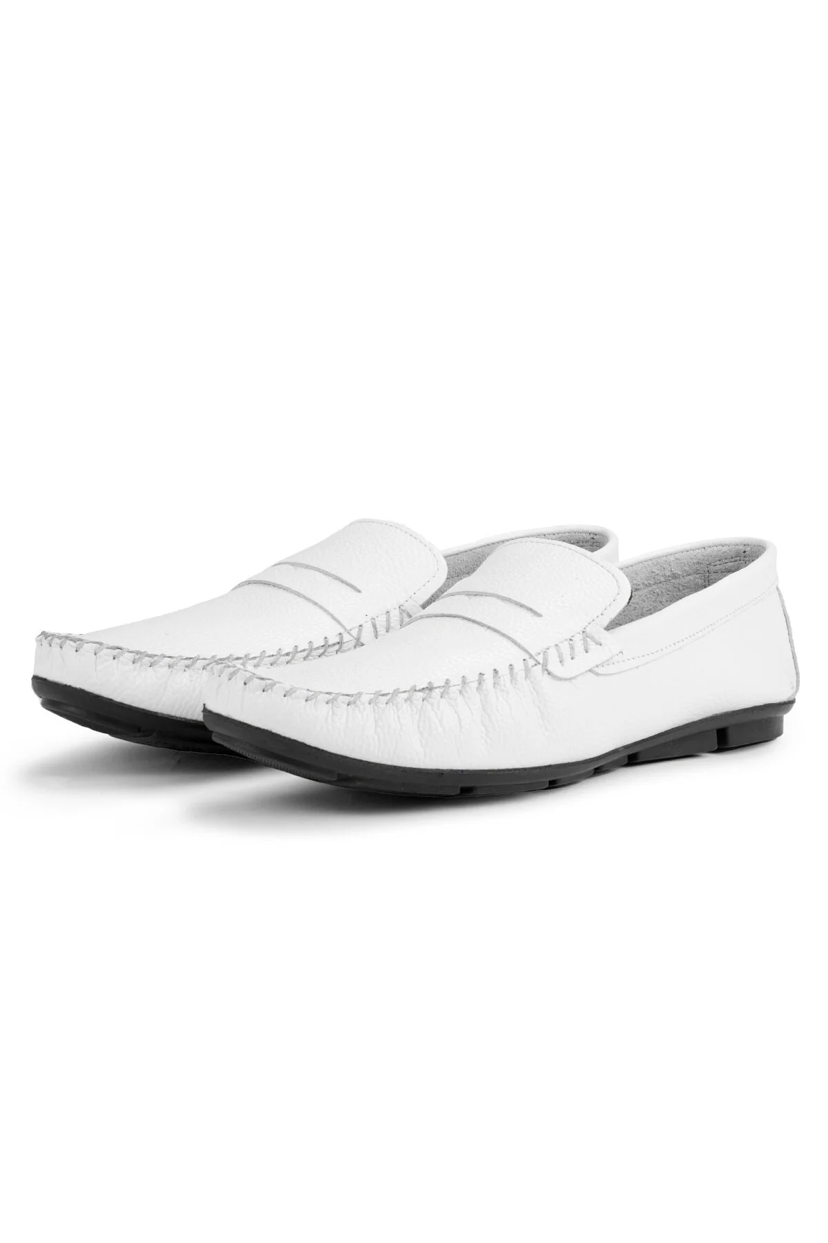 Artsy Hakiki Deri Erkek Günlük Ayakkabı, Rog Loafer Ayakkabı