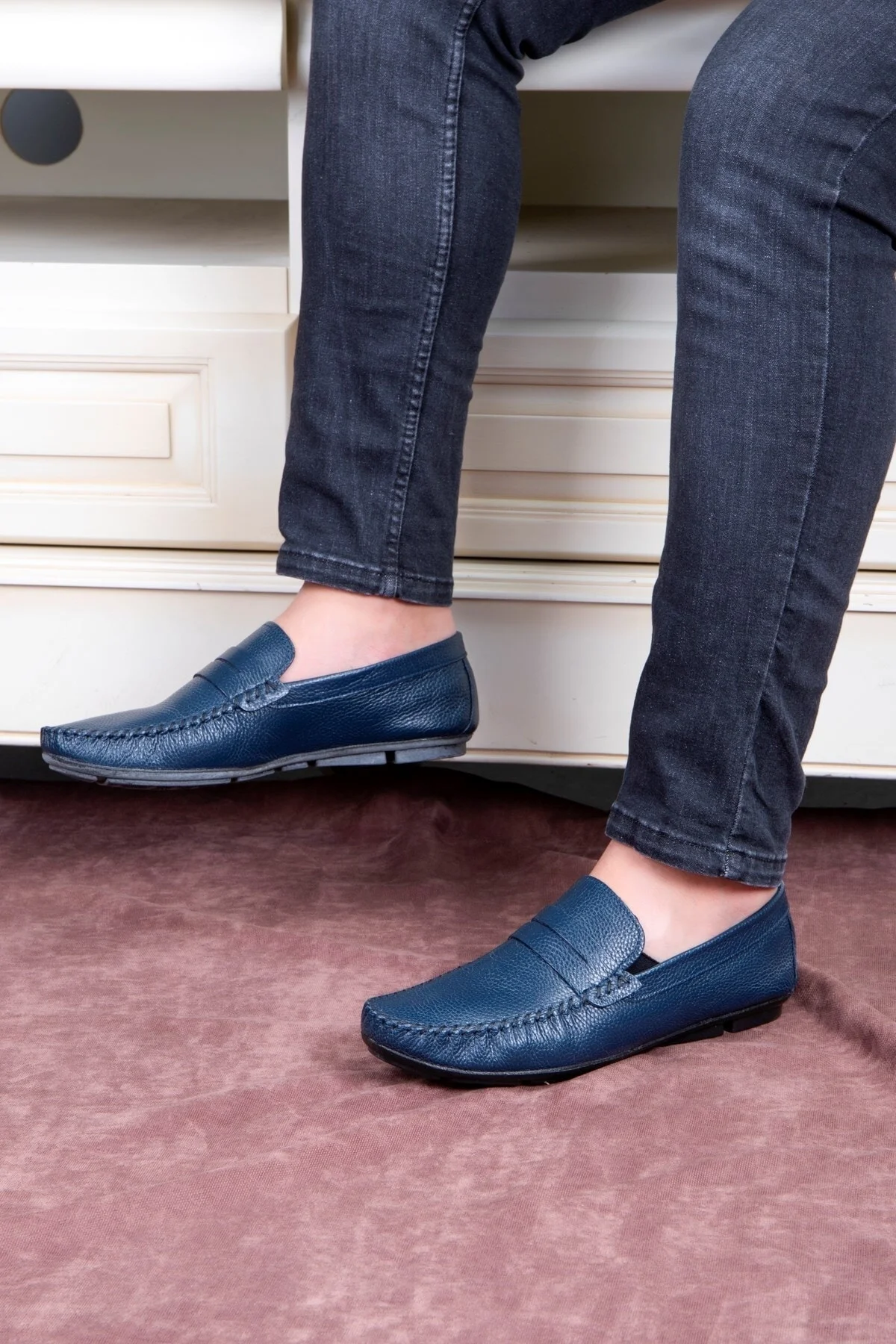 Artsy Hakiki Deri Erkek Günlük Ayakkabı, Rog Loafer Ayakkabı - Ducavelli Görsel 7