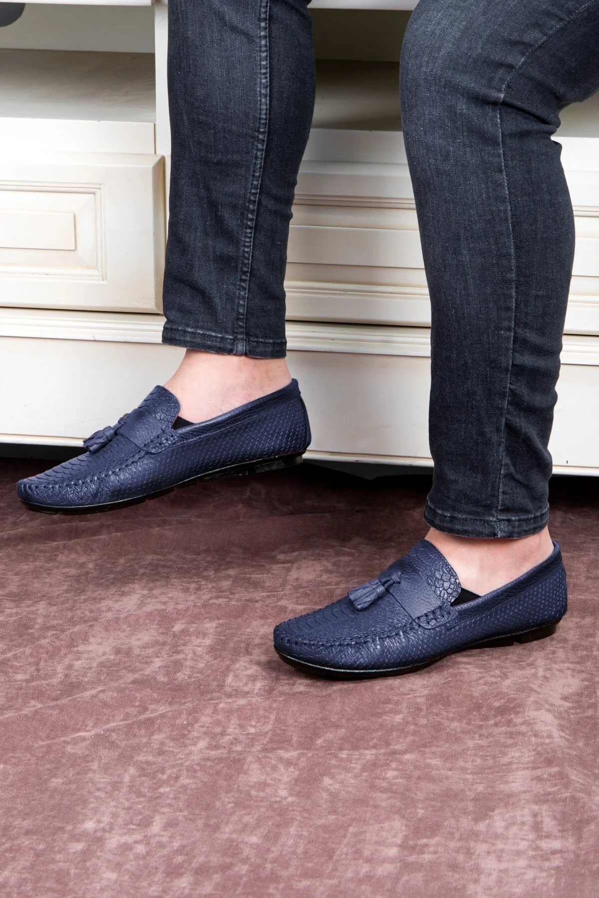 Array Hakiki Deri Erkek Günlük Ayakkabı, Rog Loafer Ayakkabı - Ducavelli Görsel 5