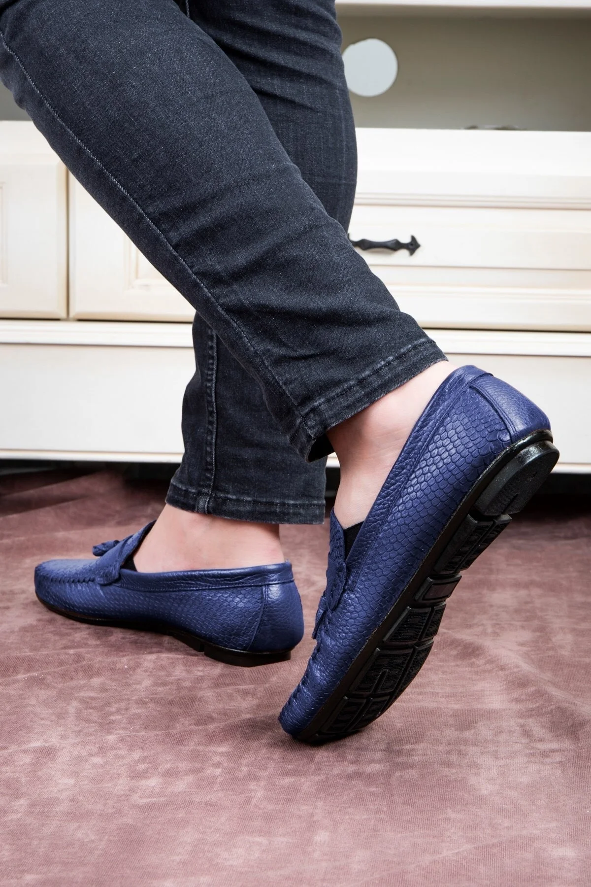 Array Hakiki Deri Erkek Günlük Ayakkabı, Rog Loafer Ayakkabı - Ducavelli Görsel 7