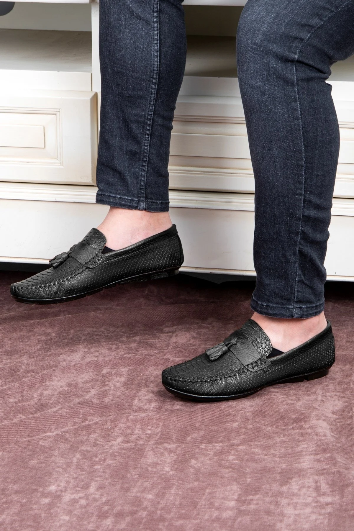 Array Hakiki Deri Erkek Günlük Ayakkabı, Rog Loafer Ayakkabı - Ducavelli Görsel 5