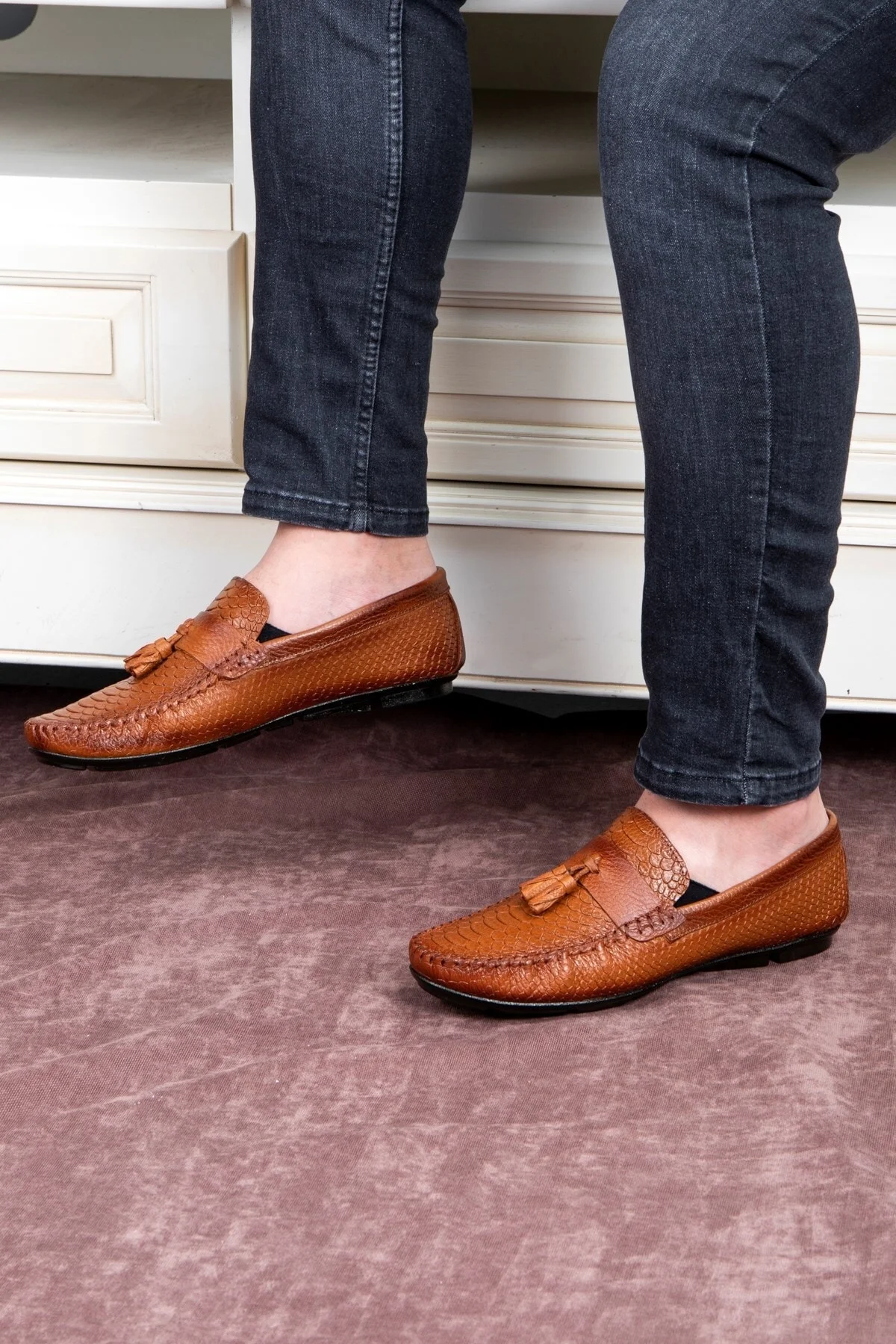 Array Hakiki Deri Erkek Günlük Ayakkabı, Rog Loafer Ayakkabı - Ducavelli Görsel 5