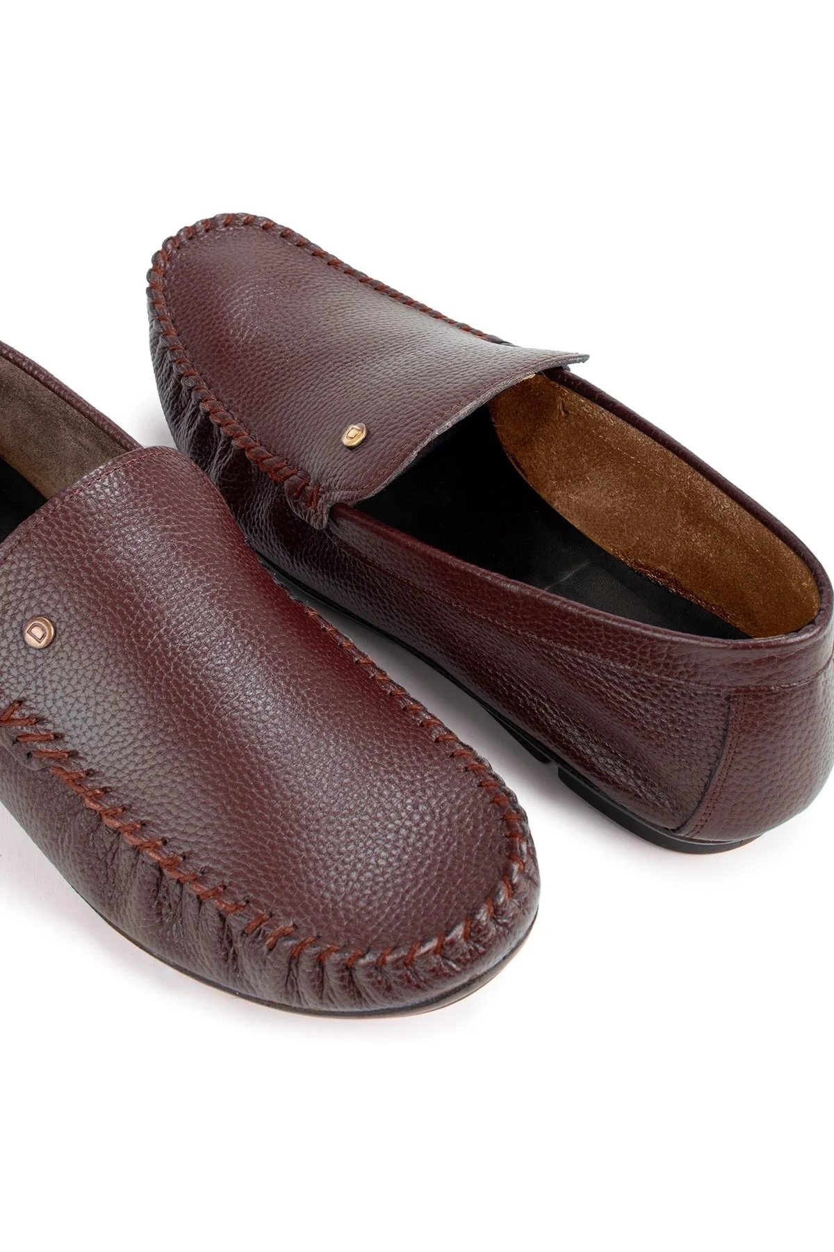 Attic Hakiki Deri Erkek Günlük Ayakkabı , Rok Loafer Ayakkabı Kahverengi - Ducavelli Görsel 4