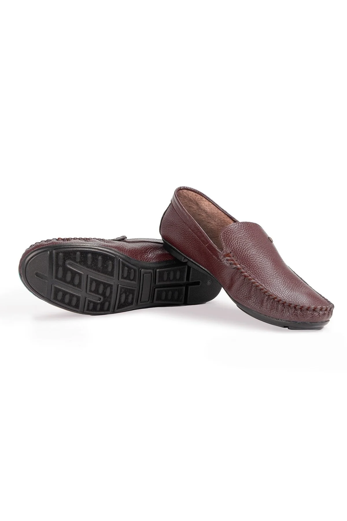 Attic Hakiki Deri Erkek Günlük Ayakkabı , Rok Loafer Ayakkabı Kahverengi - Ducavelli Görsel 2