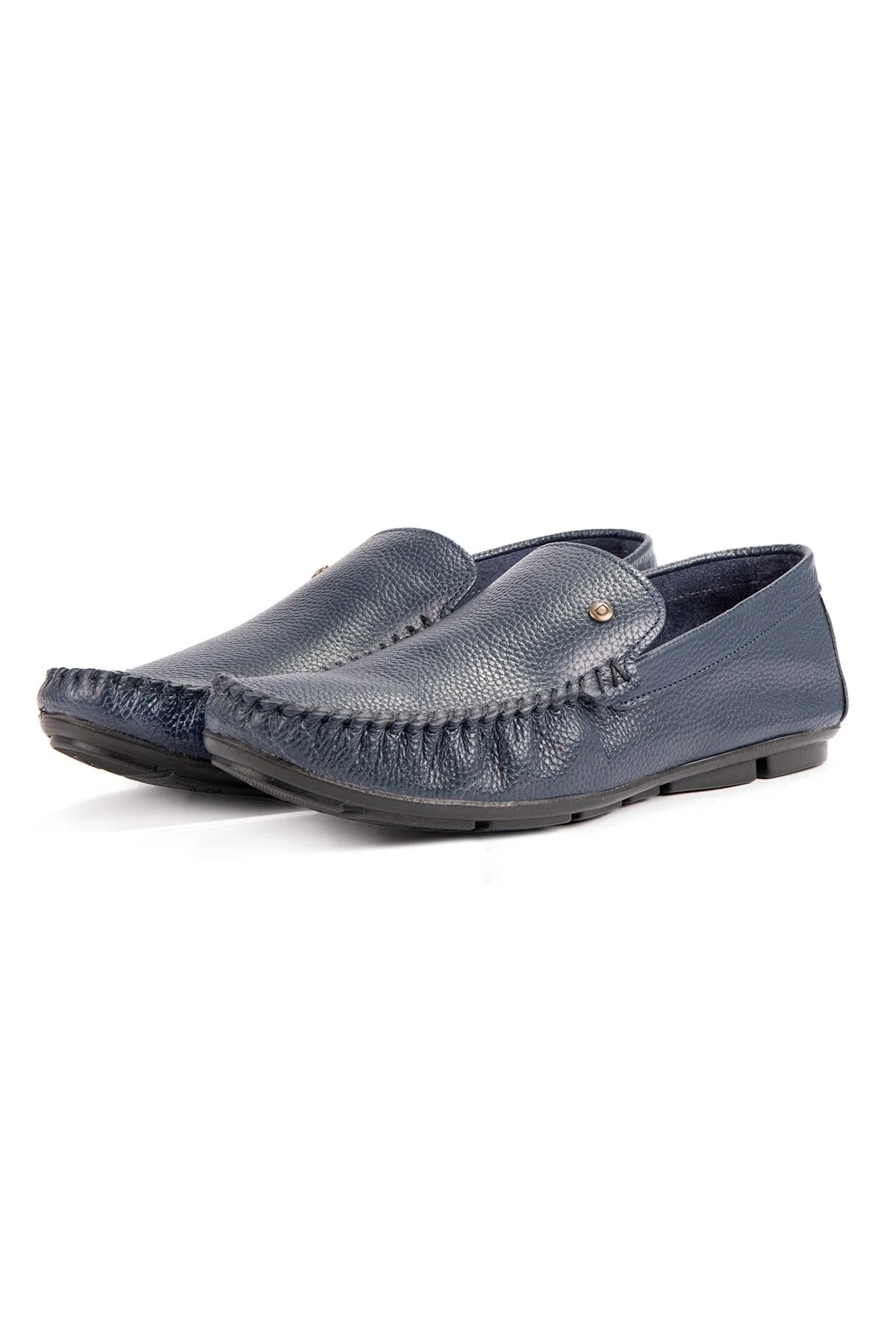 Attic Hakiki Deri Erkek Günlük Ayakkabı , Rok Loafer Ayakkabı Lacivert
