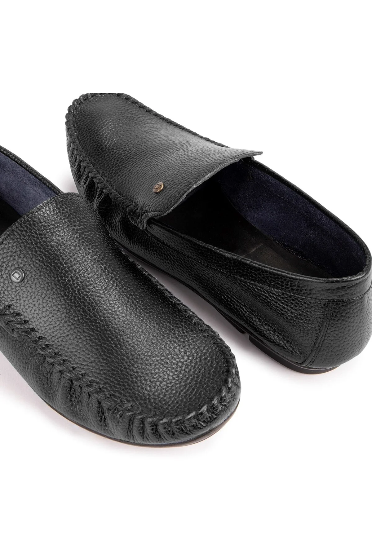 Attic Hakiki Deri Erkek Günlük Ayakkabı , Rok Loafer Ayakkabı Siyah - Ducavelli Görsel 3