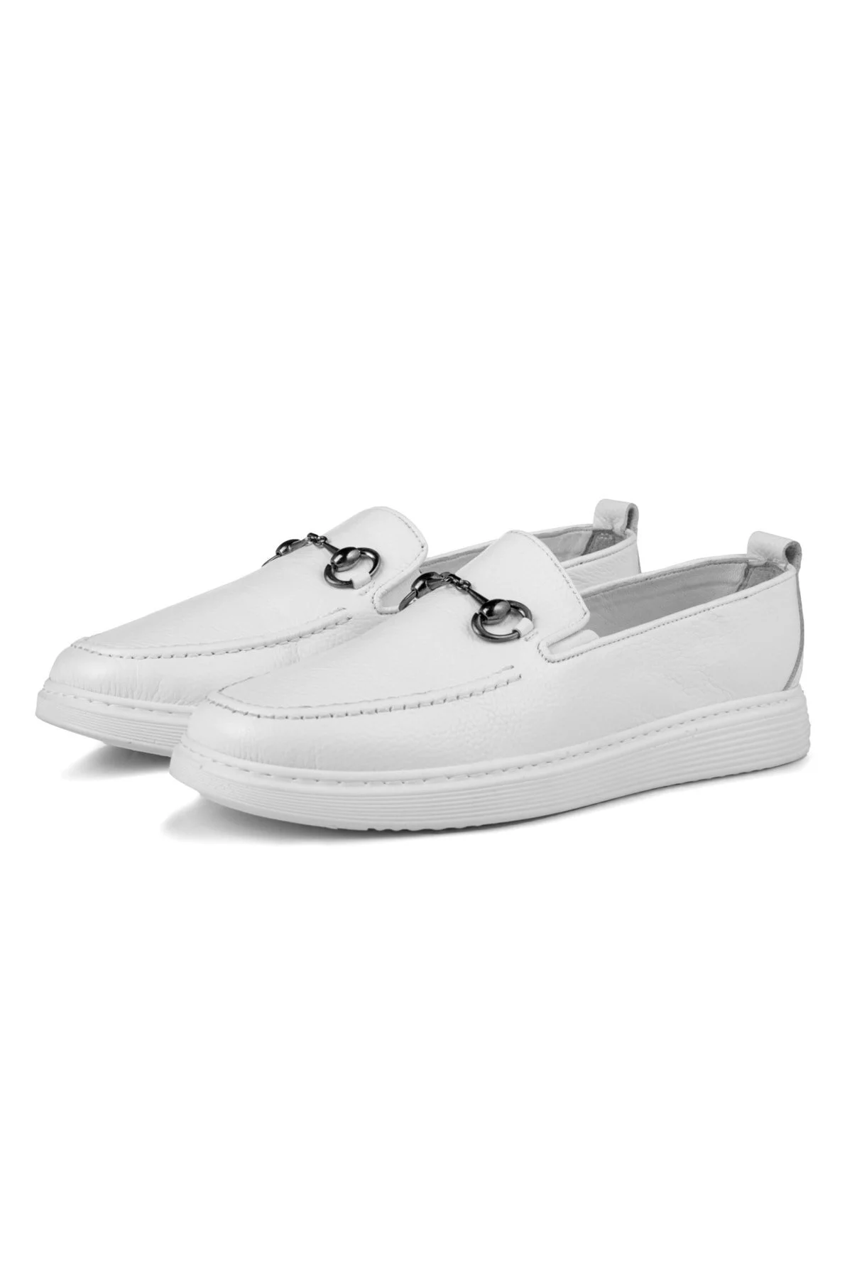 Anchor Hakiki Deri Erkek Günlük Ayakkabı, Loafer Ayakkabı, Hafif Ayakkabı, Yazlık Ayakkabı - Ducavelli Görsel 3