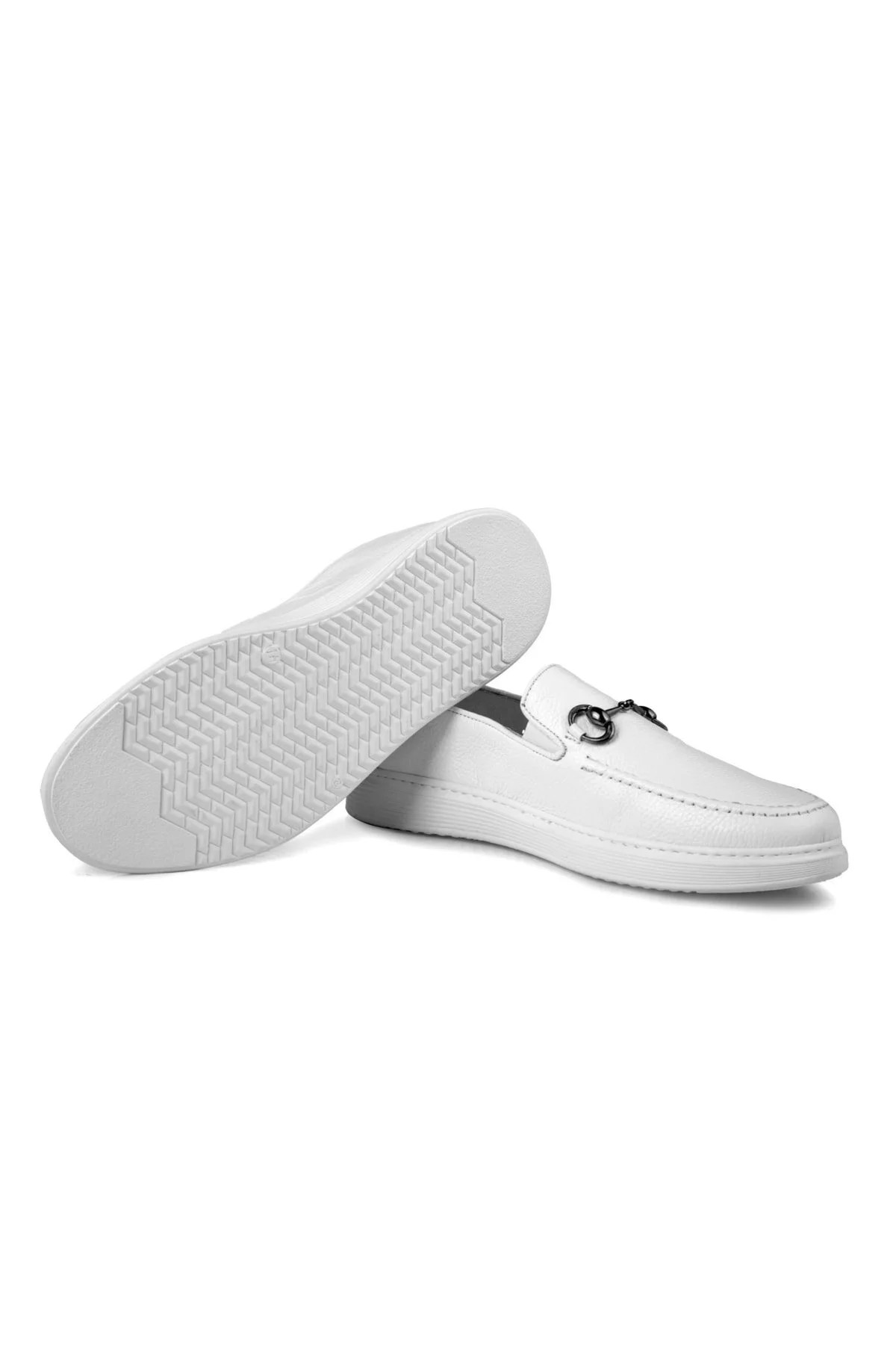 Anchor Hakiki Deri Erkek Günlük Ayakkabı, Loafer Ayakkabı, Hafif Ayakkabı, Yazlık Ayakkabı - Ducavelli Görsel 4