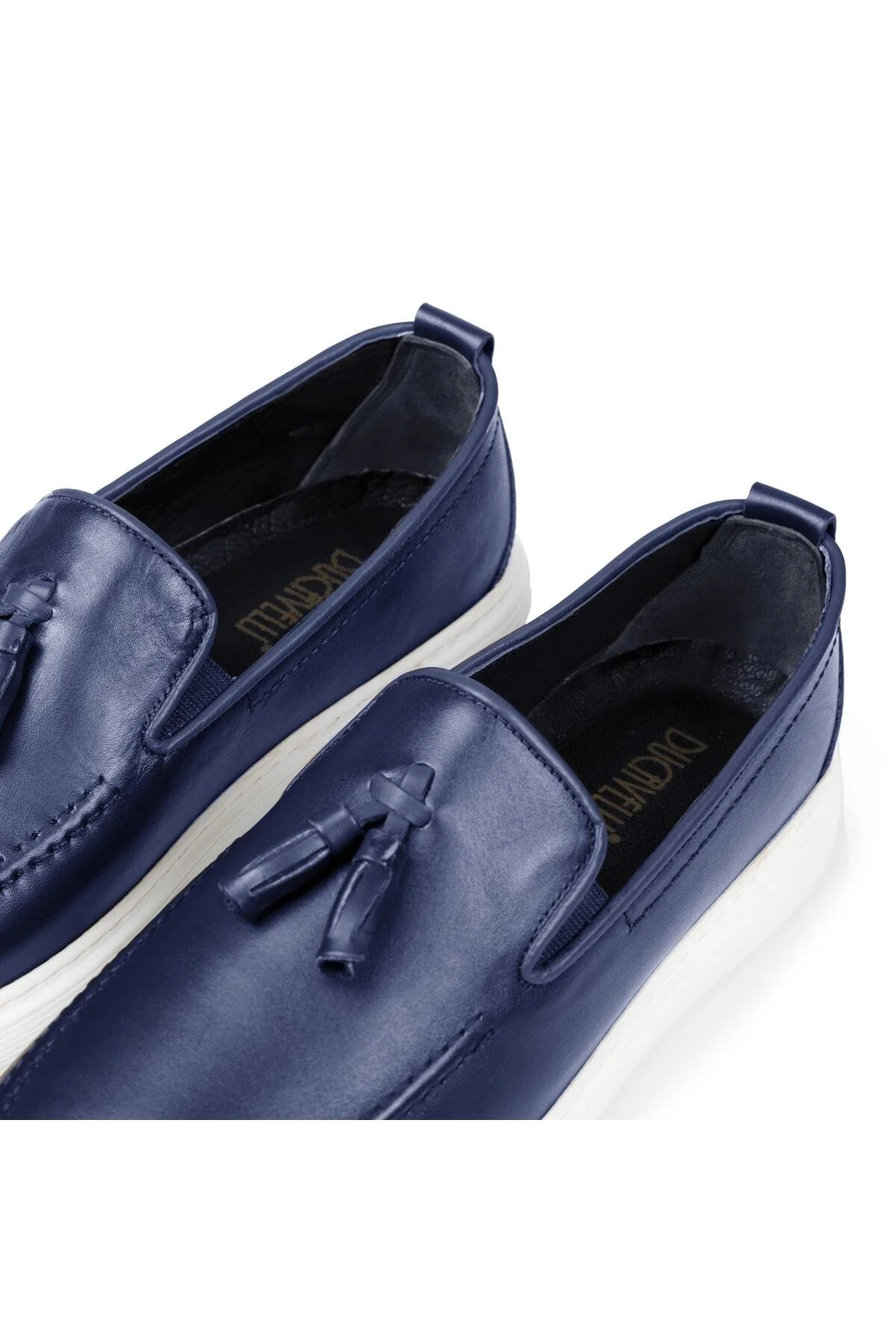 Fringe Hakiki Deri Erkek Günlük Ayakkabı, Loafer Ayakkabı, Hafif Ayakkabı, Yazlık Ayakkabı - Ducavelli Görsel 5