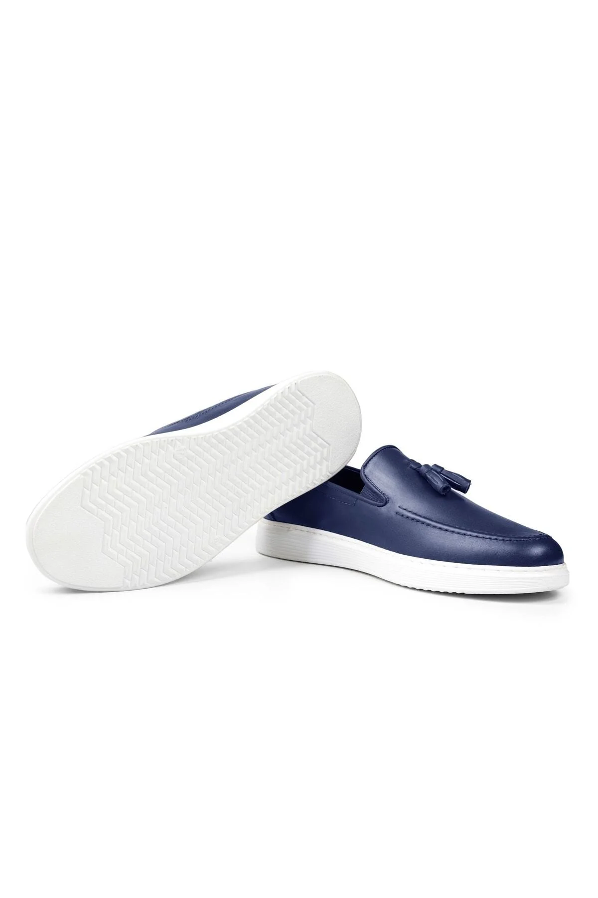 Fringe Hakiki Deri Erkek Günlük Ayakkabı, Loafer Ayakkabı, Hafif Ayakkabı, Yazlık Ayakkabı - Ducavelli Görsel 4