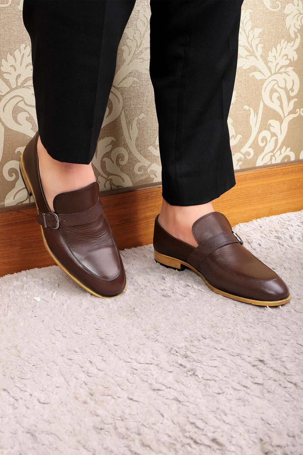 Fiela Hakiki Deri Erkek Klasik Ayakkabı, Loafer Klasik Ayakkabı - Ducavelli Görsel 5