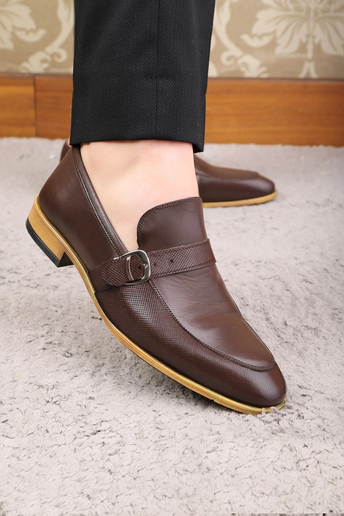 Fiela Hakiki Deri Erkek Klasik Ayakkabı, Loafer Klasik Ayakkabı - Ducavelli Görsel 6