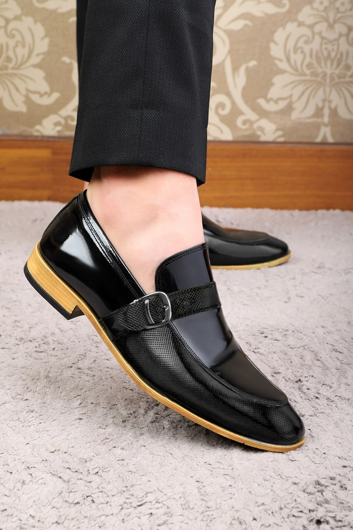 Fiela Hakiki Deri Erkek Klasik Ayakkabı, Loafer Klasik Ayakkabı - Ducavelli Görsel 6