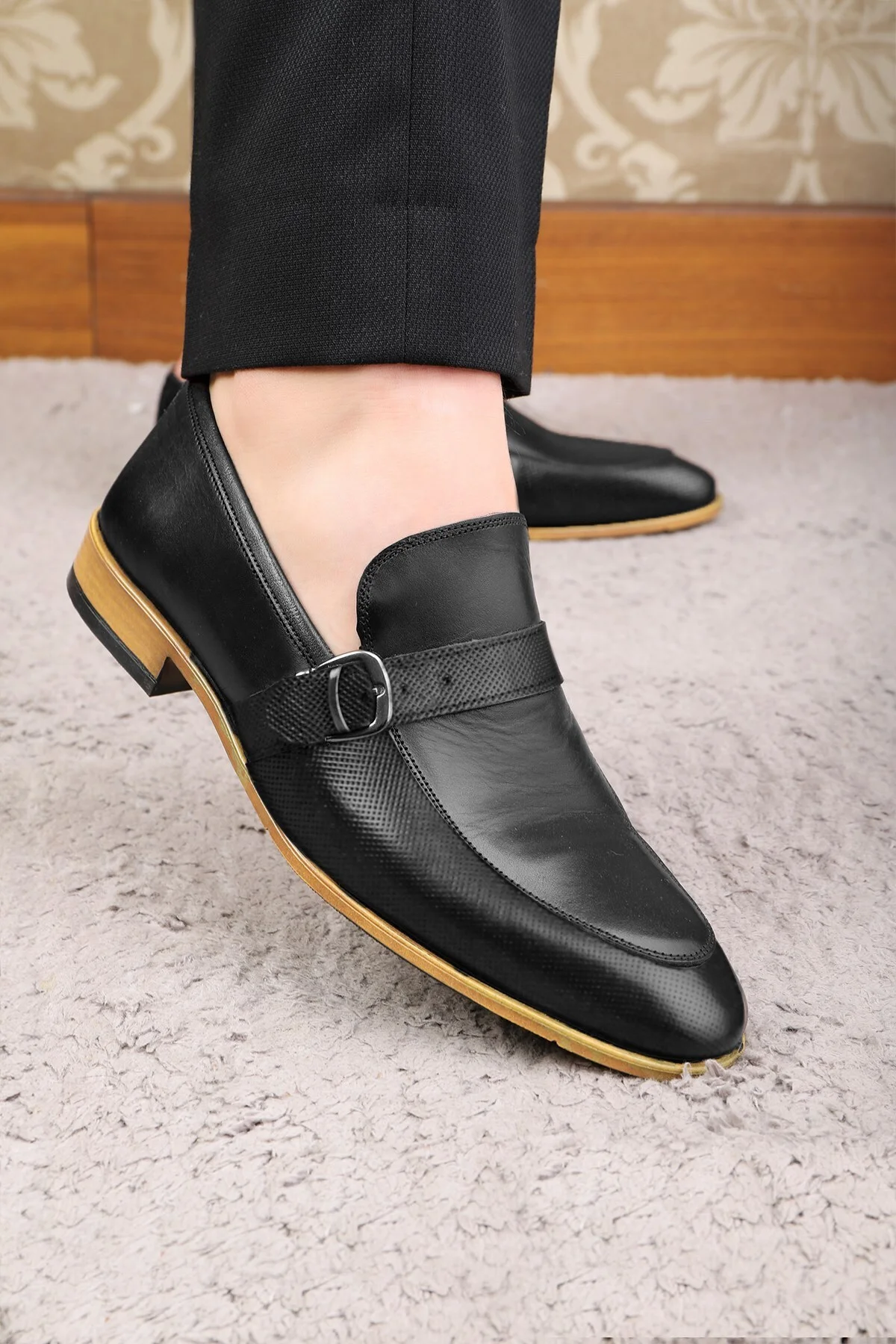 Fiela Hakiki Deri Erkek Klasik Ayakkabı, Loafer Klasik Ayakkabı - Ducavelli Görsel 6