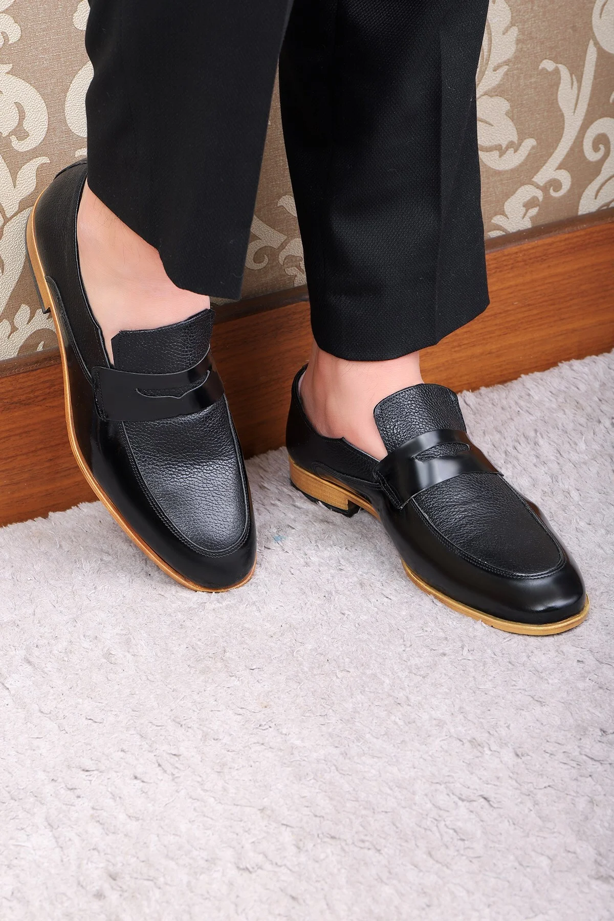 Milazzo Hakiki Deri Erkek Klasik Ayakkabı, Loafer Klasik Ayakkabı - Ducavelli Görsel 5