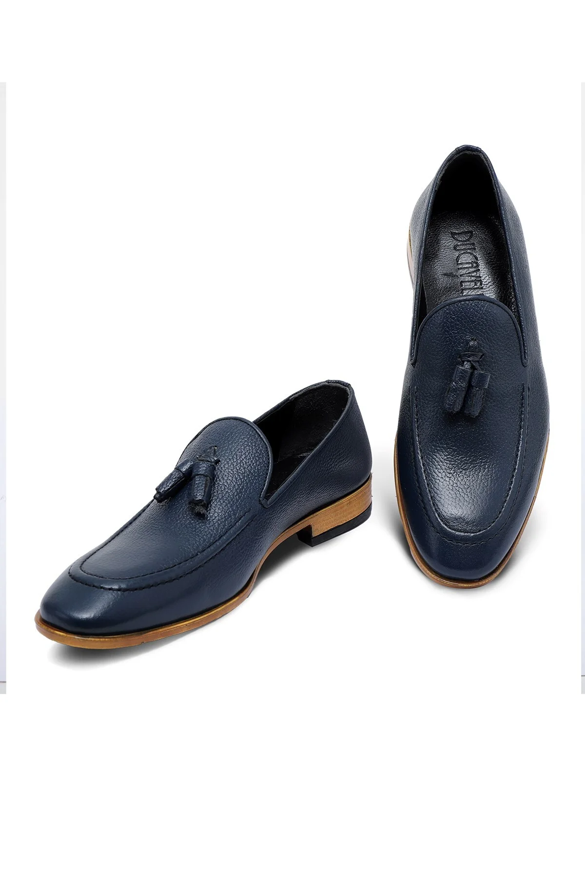 Tusa Hakiki Deri Erkek Klasik Ayakkabı, Loafer Klasik Ayakkabı - Ducavelli Görsel 3