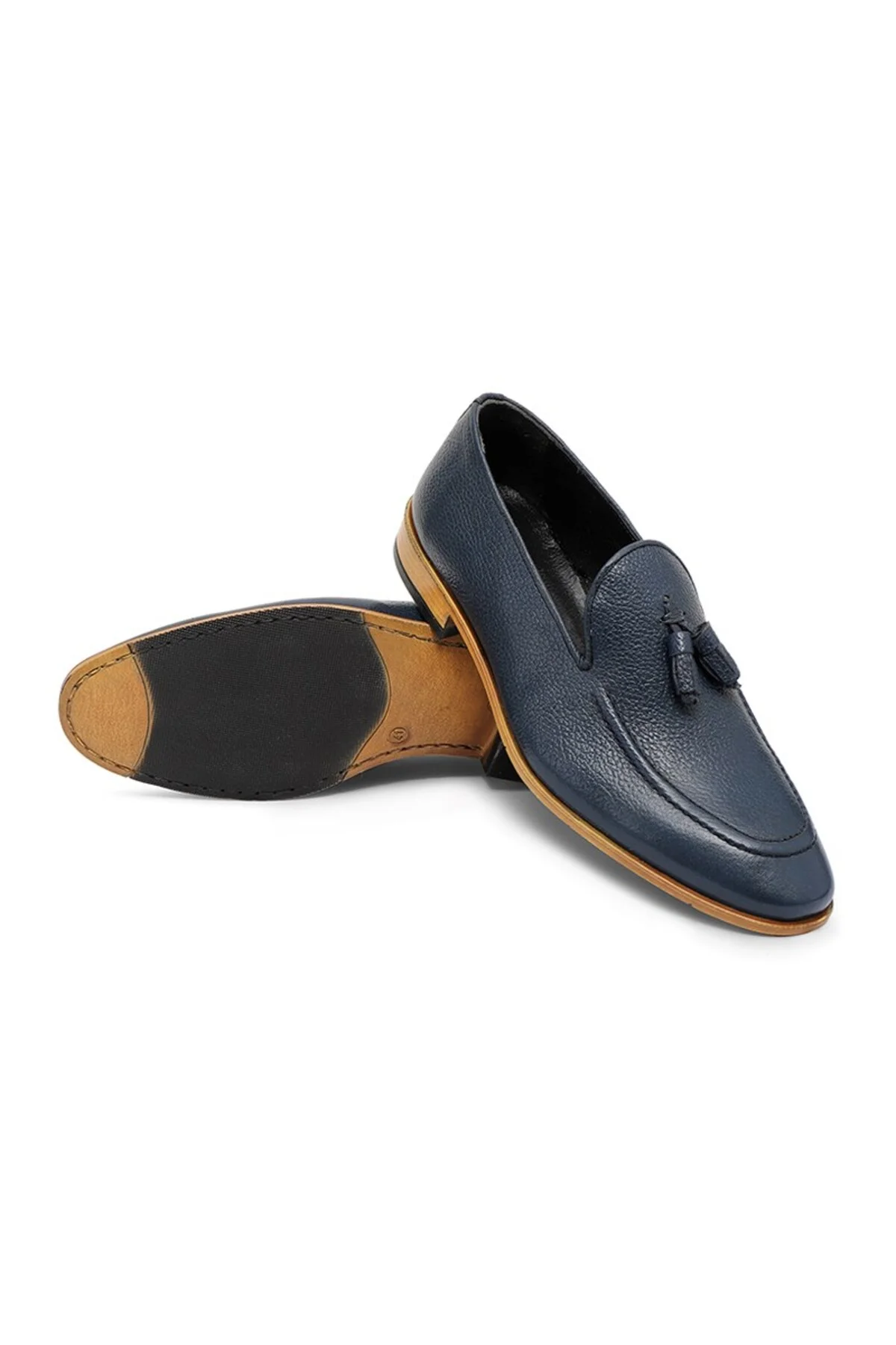 Tusa Hakiki Deri Erkek Klasik Ayakkabı, Loafer Klasik Ayakkabı - Ducavelli Görsel 2