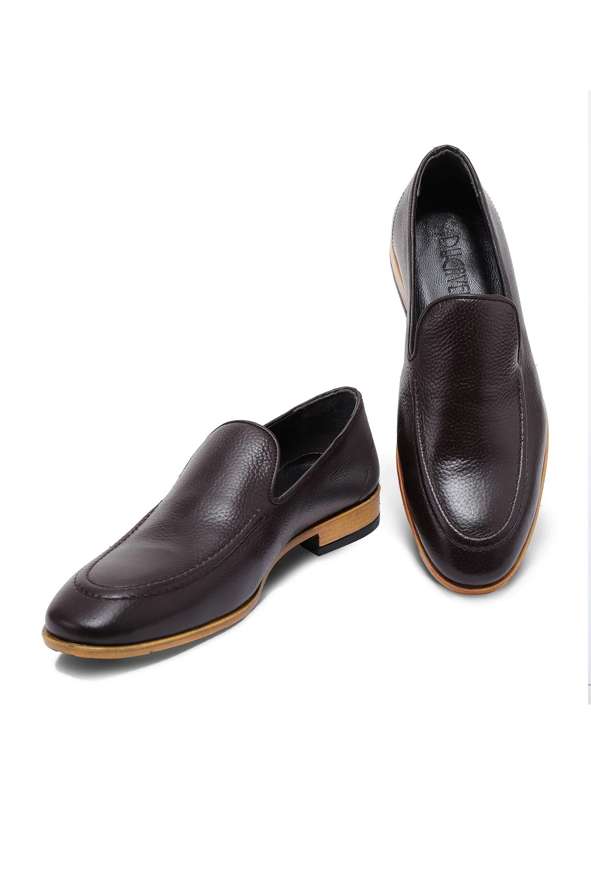 Flavia Hakiki Deri Erkek Klasik Ayakkabı, Loafer Klasik Ayakkabı - Ducavelli Görsel 3