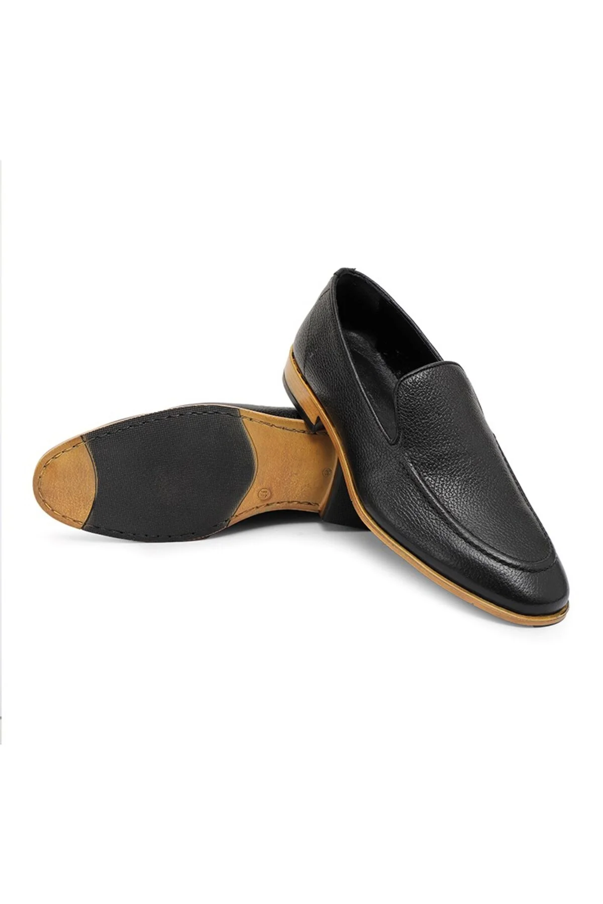 Flavia Hakiki Deri Erkek Klasik Ayakkabı, Loafer Klasik Ayakkabı - Ducavelli Görsel 2