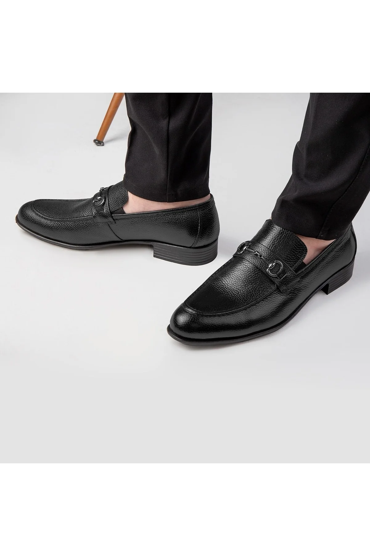 Sidro Hakiki Deri Erkek Klasik Ayakkabı, Loafer Klasik Ayakkabı, Makosen Ayakkabı - Ducavelli Görsel 5