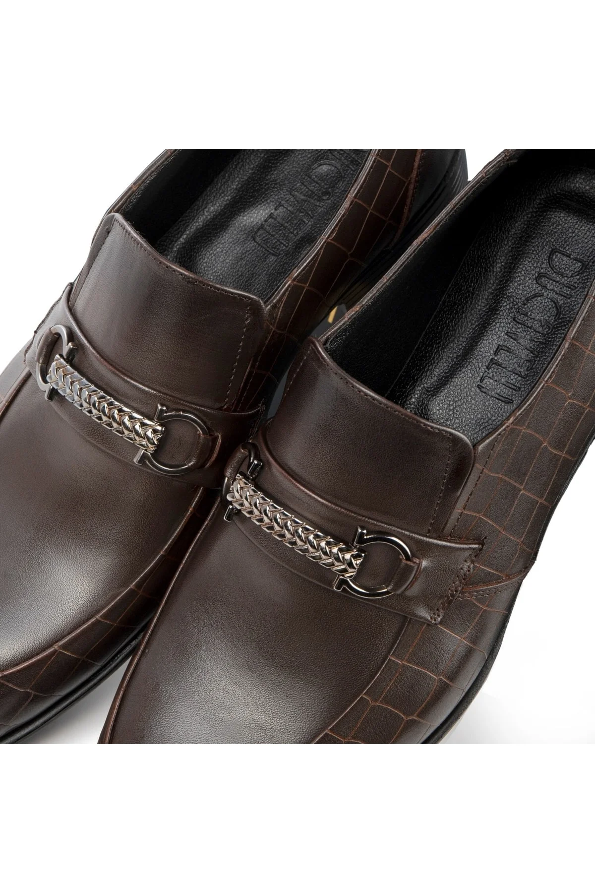 Lunta Hakiki Deri Erkek Klasik Ayakkabı, Loafer Klasik Ayakkabı, Makosen Ayakkabı - Ducavelli Görsel 3