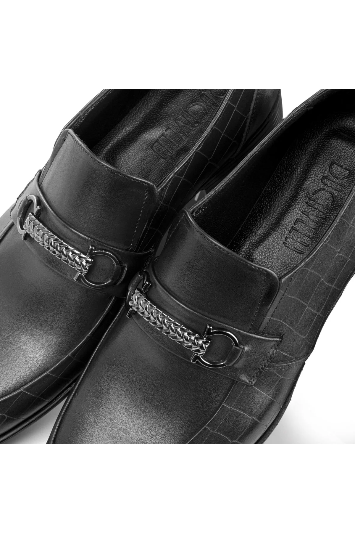 Lunta Hakiki Deri Erkek Klasik Ayakkabı, Loafer Klasik Ayakkabı, Makosen Ayakkabı - Ducavelli Görsel 3