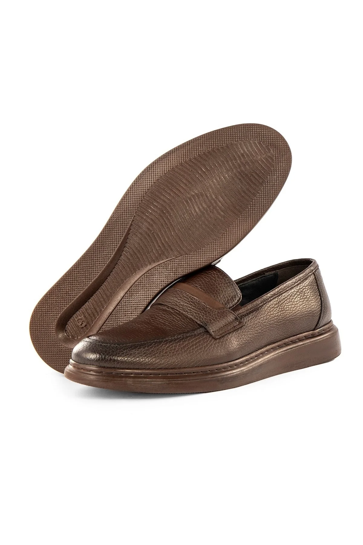 Frio Hakiki Deri Erkek Günlük Klasik Ayakkabı, Loafer Klasik Ayakkabı - Ducavelli Görsel 2