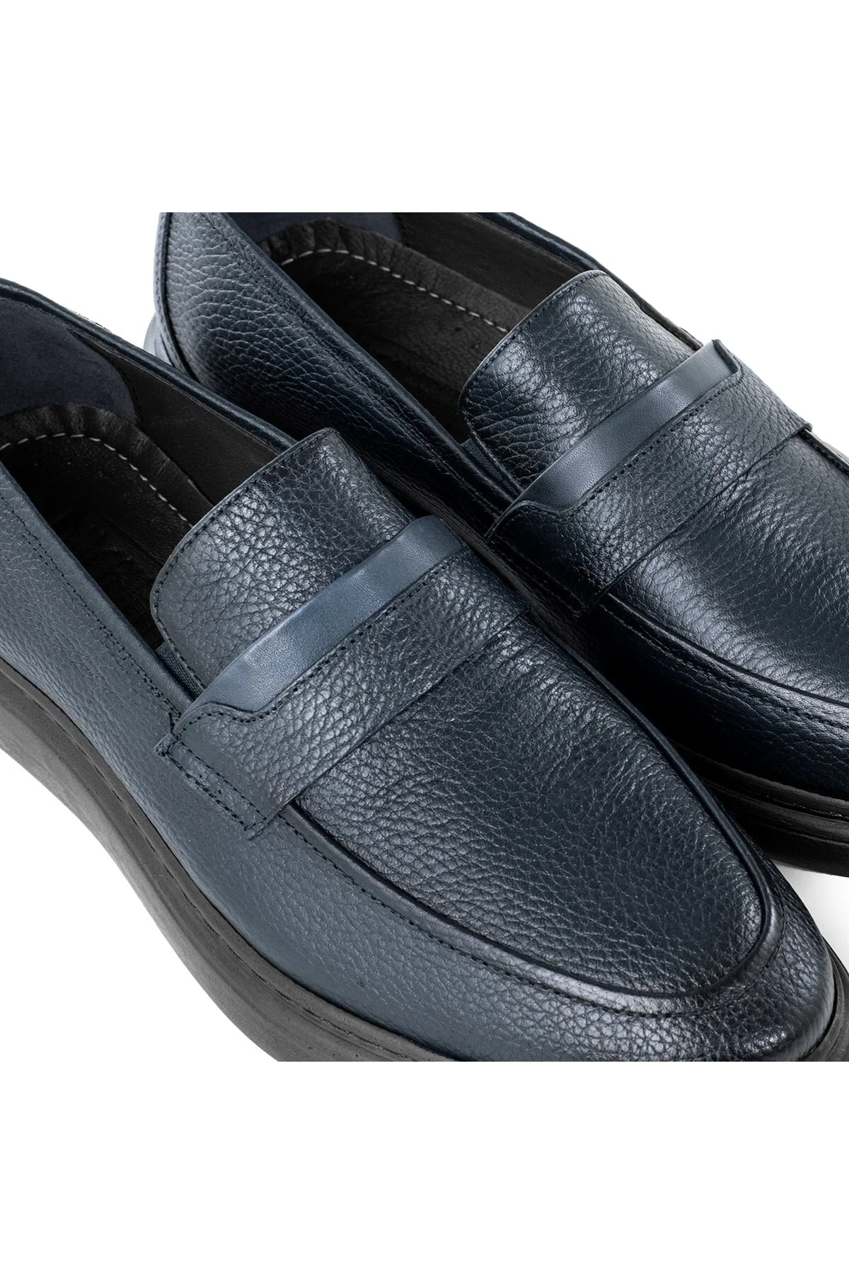 Frio Hakiki Deri Erkek Günlük Klasik Ayakkabı, Loafer Klasik Ayakkabı - Ducavelli Görsel 3