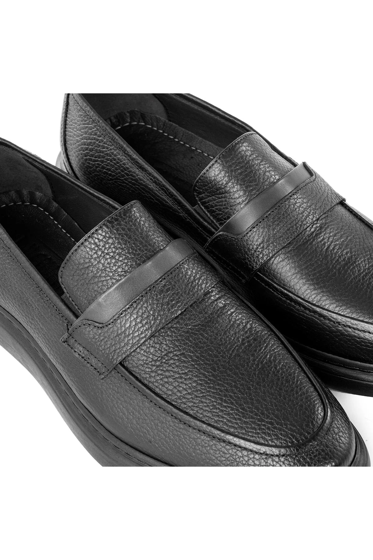 Frio Hakiki Deri Erkek Günlük Klasik Ayakkabı, Loafer Klasik Ayakkabı - Ducavelli Görsel 3