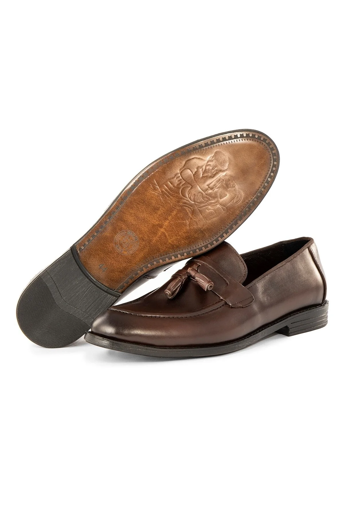 Quaste Hakiki Deri Erkek Klasik Ayakkabı, Loafer Klasik Ayakkabı, Makosen Ayakkabı - Ducavelli Görsel 2