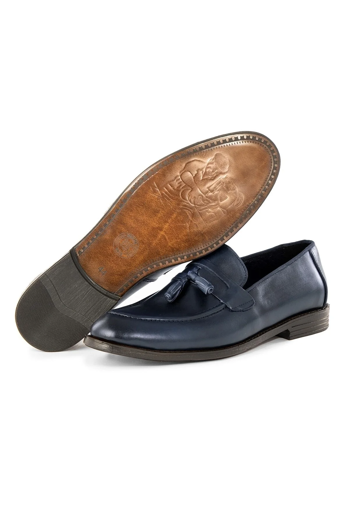 Quaste Hakiki Deri Erkek Klasik Ayakkabı, Loafer Klasik Ayakkabı, Makosen Ayakkabı - Ducavelli Görsel 2
