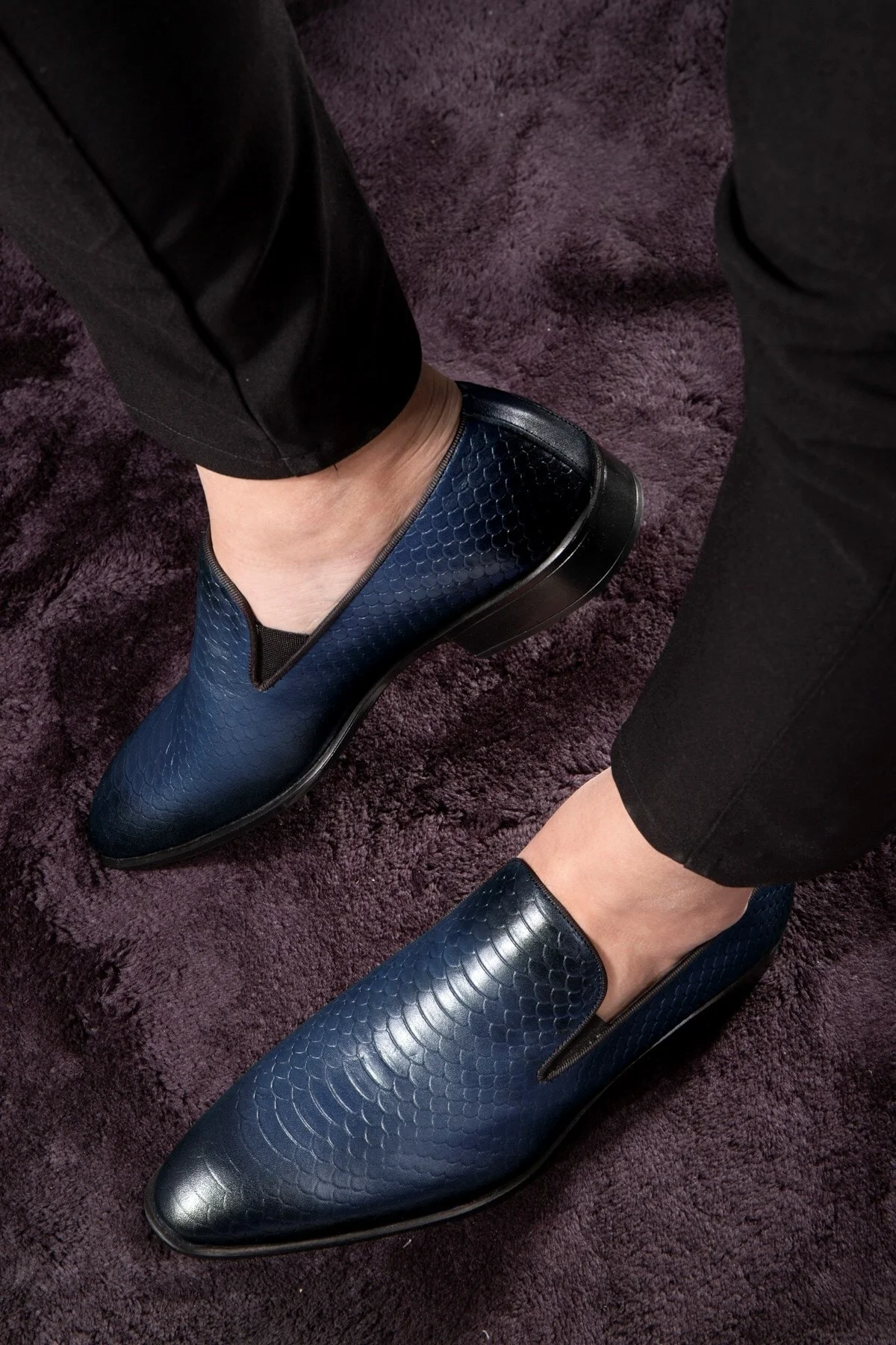 Alligator Hakiki Deri Erkek Klasik Ayakkabı, Loafer Klasik Ayakkabı, Makosen Ayakkabı - Ducavelli Görsel 7