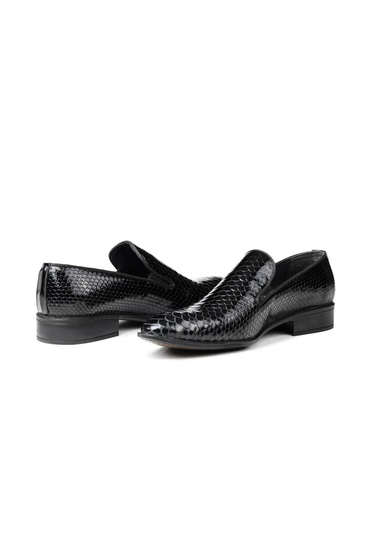 Alligator Hakiki Deri Erkek Klasik Ayakkabı, Loafer Klasik Ayakkabı, Makosen Ayakkabı - Ducavelli Görsel 3