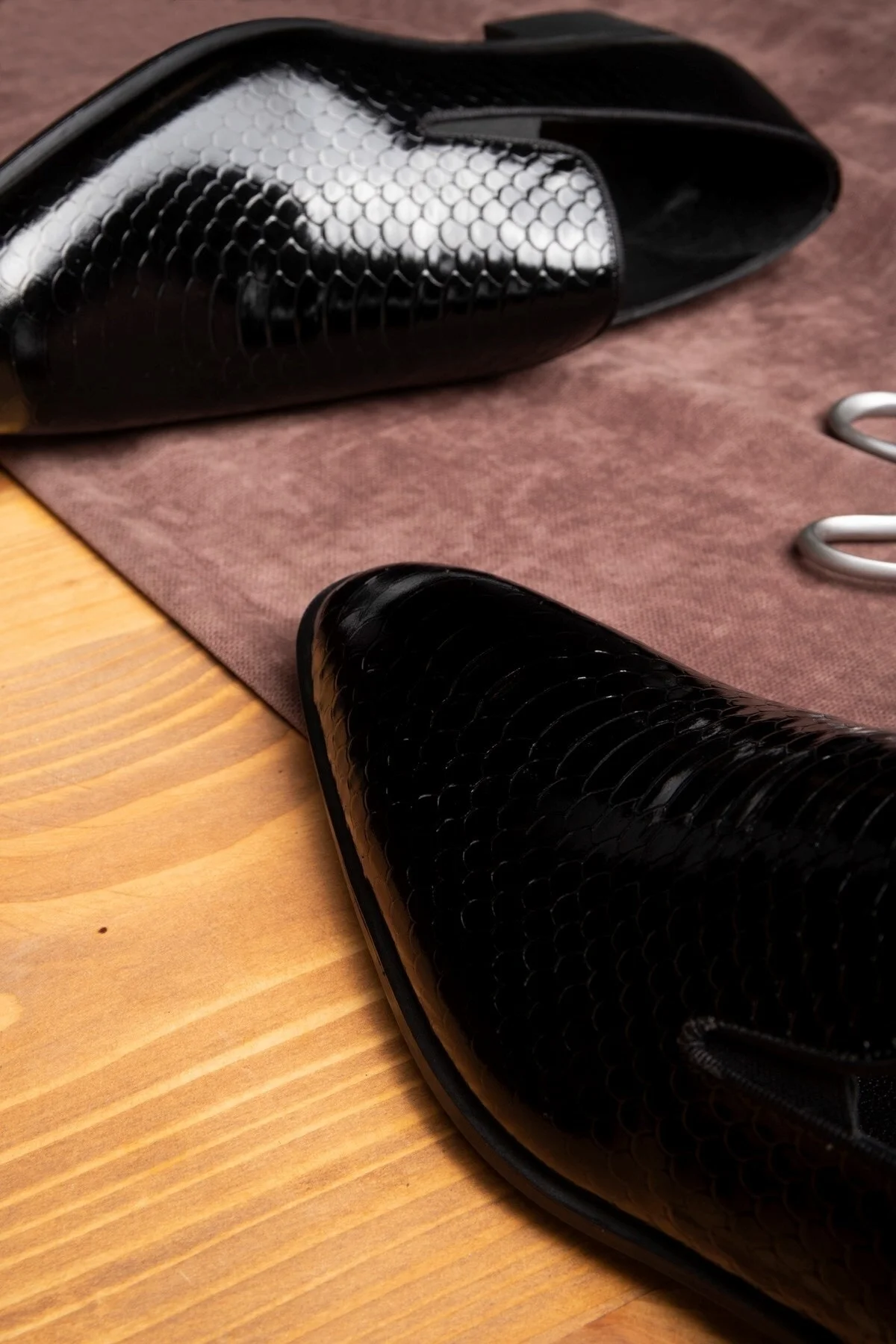 Alligator Hakiki Deri Erkek Klasik Ayakkabı, Loafer Klasik Ayakkabı, Makosen Ayakkabı - Ducavelli Görsel 5