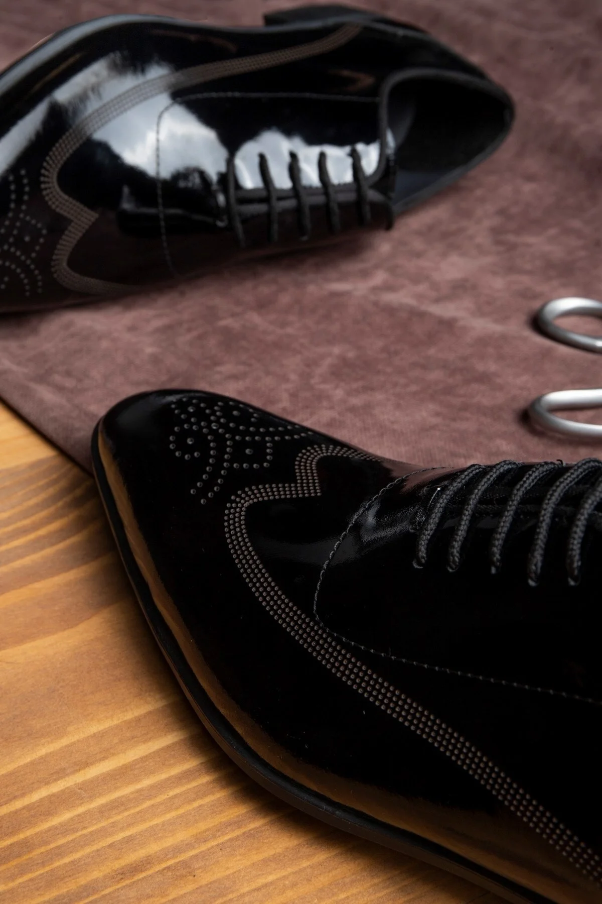 Stylish Hakiki Deri Erkek Oxford Bağcıklı Klasik Ayakkabı - Ducavelli Görsel 5