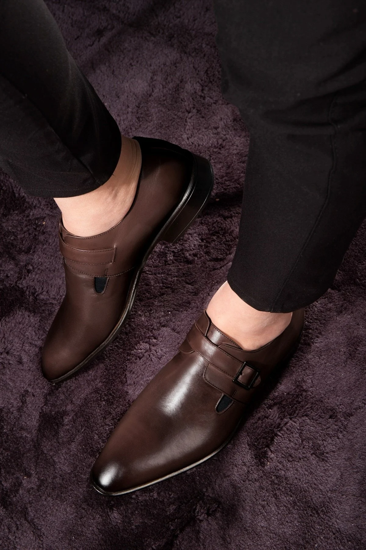 Sharp Hakiki Deri Erkek Loafer Klasik Makosen Ayakkabı - Ducavelli Görsel 7