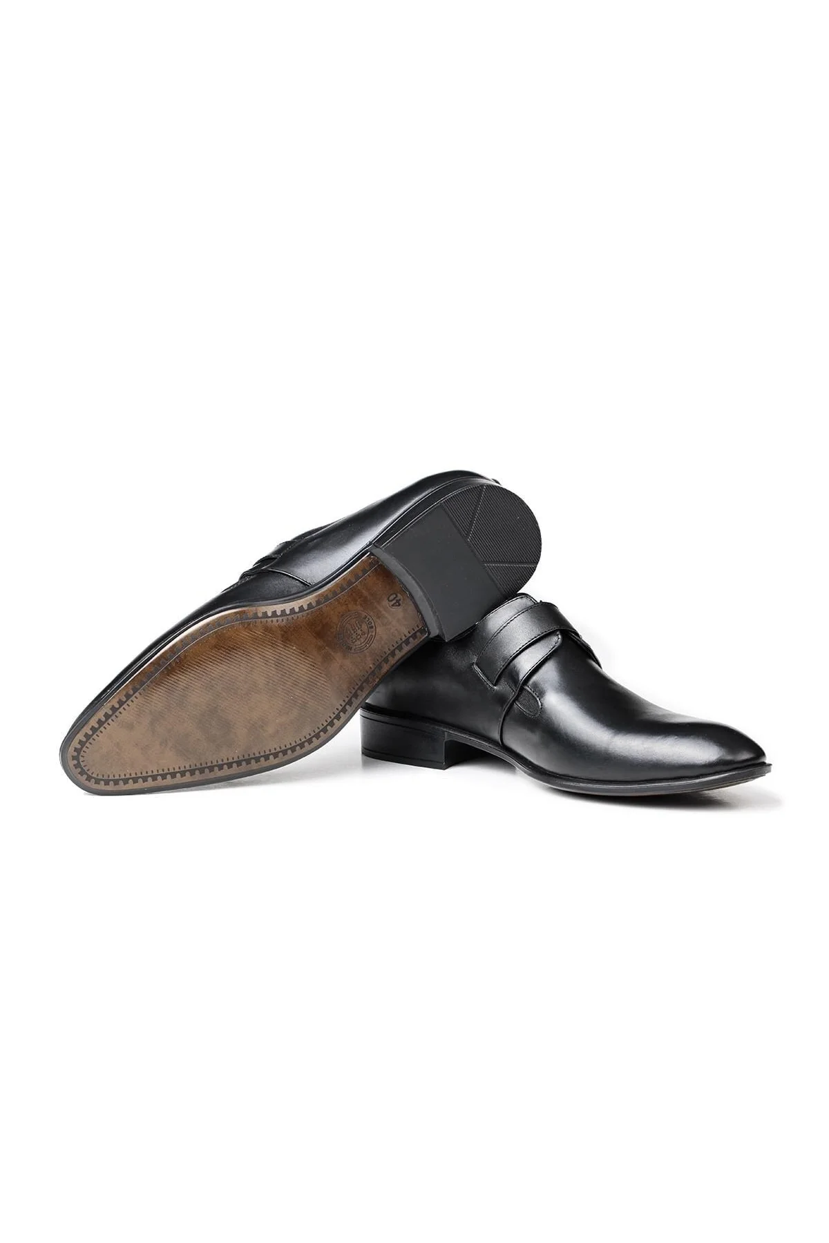 Sharp Hakiki Deri Erkek Loafer Klasik Makosen Ayakkabı - Ducavelli Görsel 2