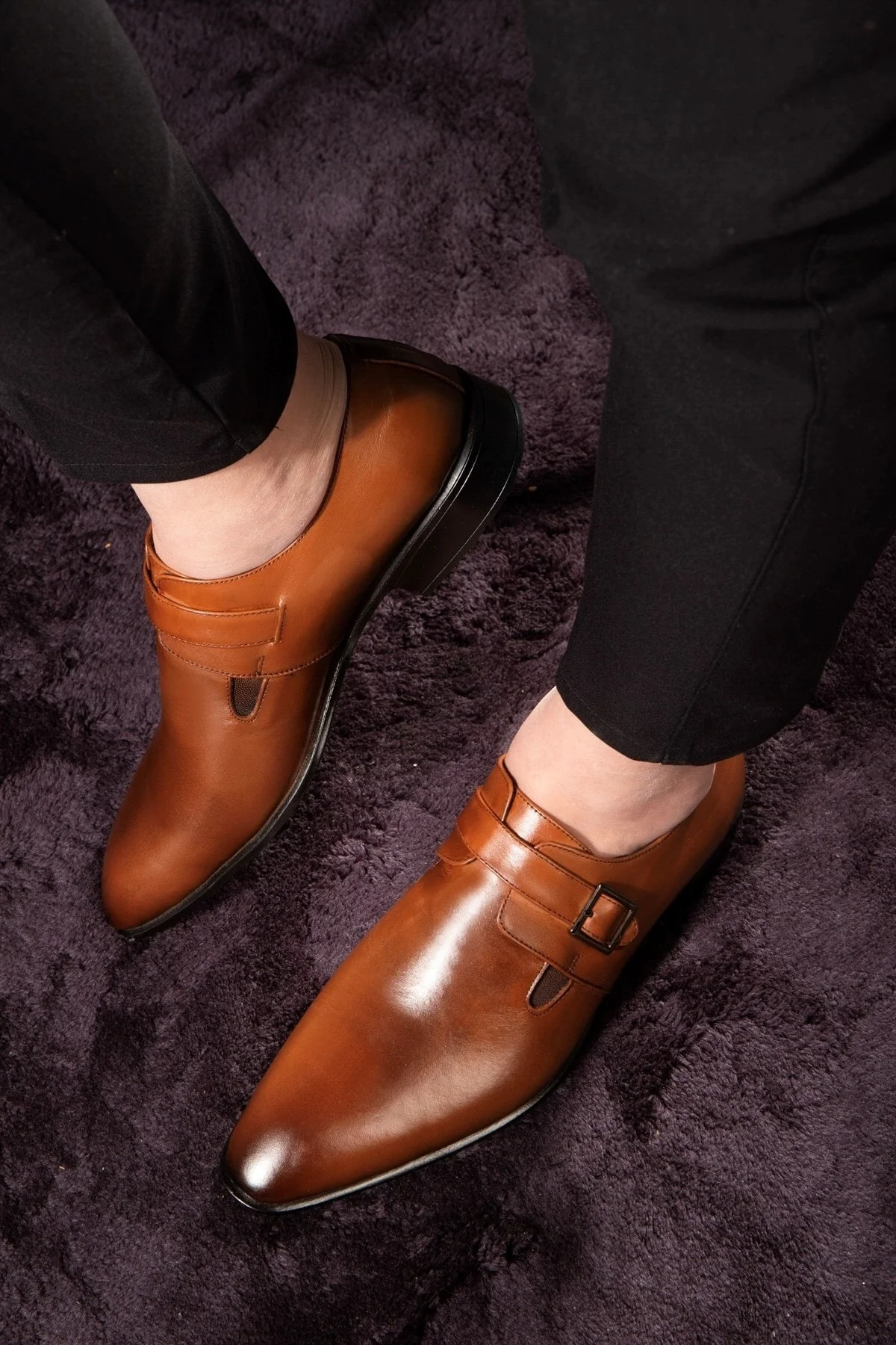 Sharp Hakiki Deri Erkek Loafer Klasik Makosen Ayakkabı - Ducavelli Görsel 7