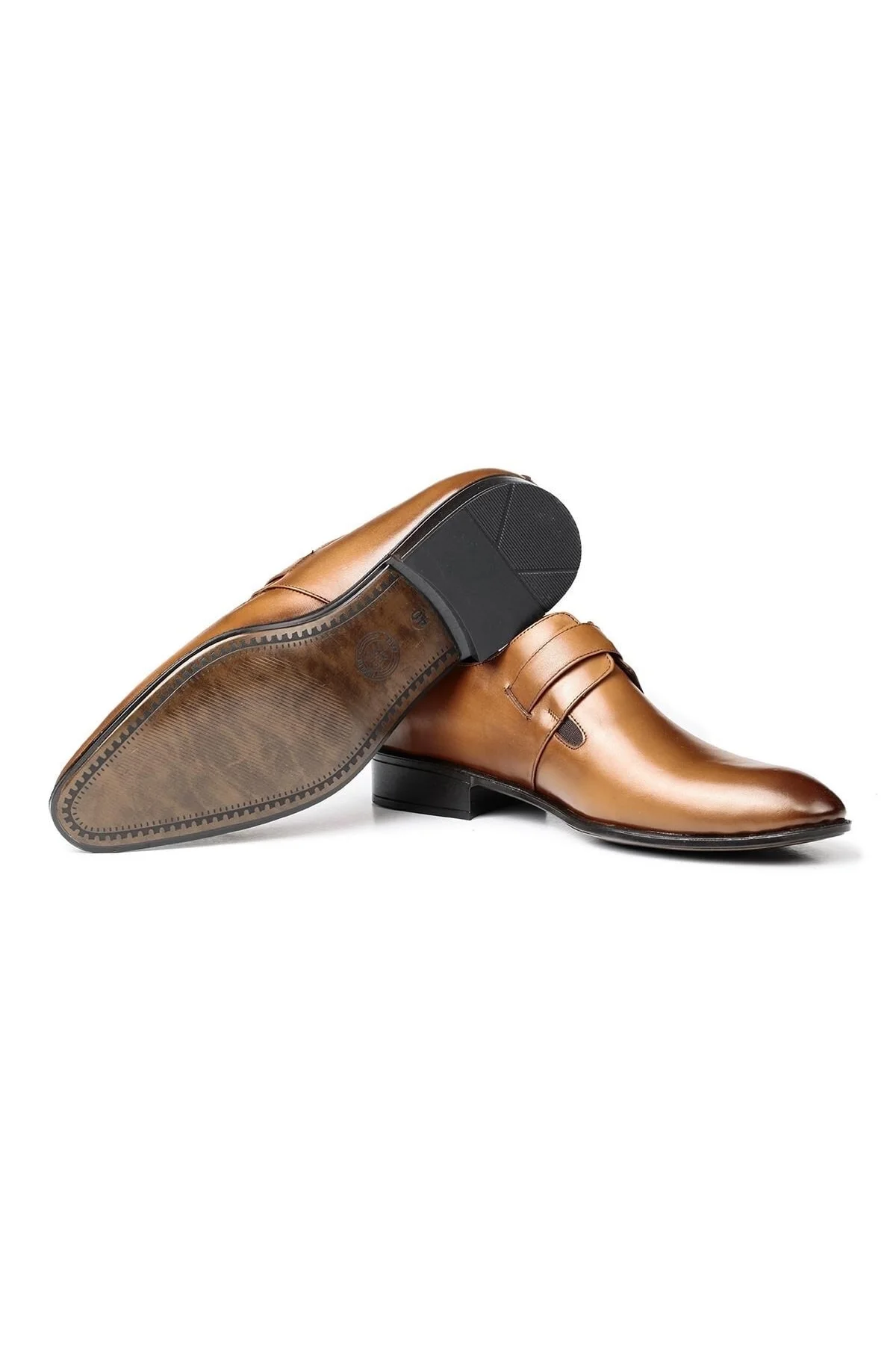 Sharp Hakiki Deri Erkek Loafer Klasik Makosen Ayakkabı - Ducavelli Görsel 2