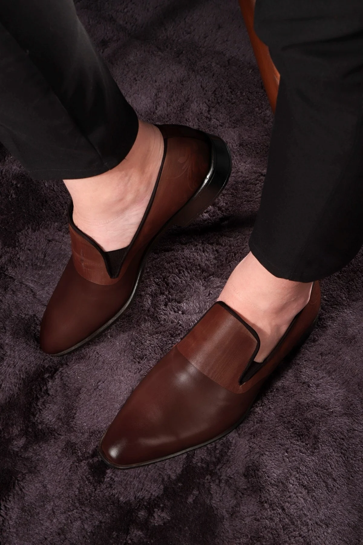 Gentle Hakiki Deri Erkek Klasik Ayakkabı, Loafer Klasik Ayakkabı, Makosen Ayakkabı - Ducavelli Görsel 7