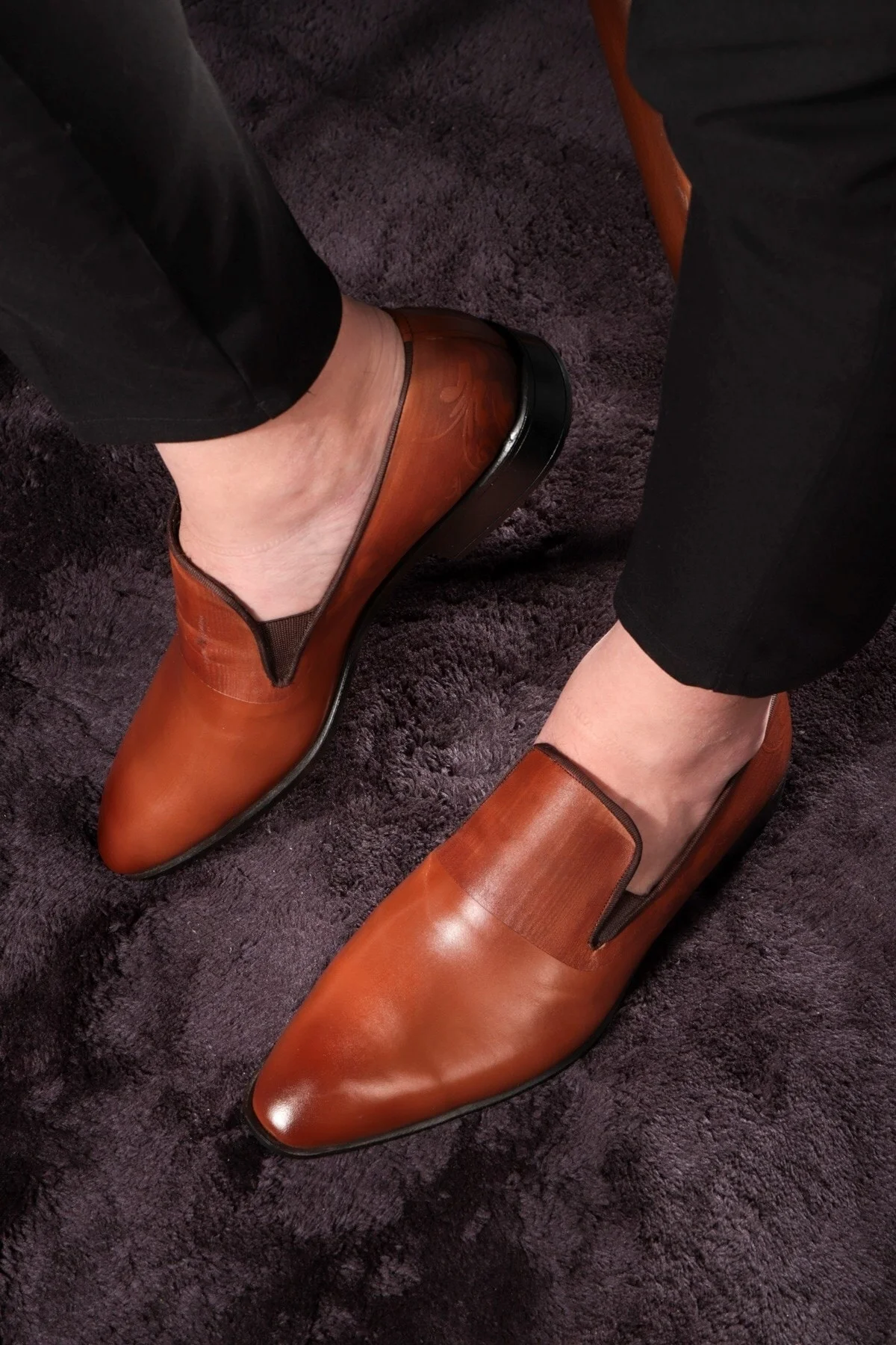 Gentle Hakiki Deri Erkek Klasik Ayakkabı, Loafer Klasik Ayakkabı, Makosen Ayakkabı - Ducavelli Görsel 7