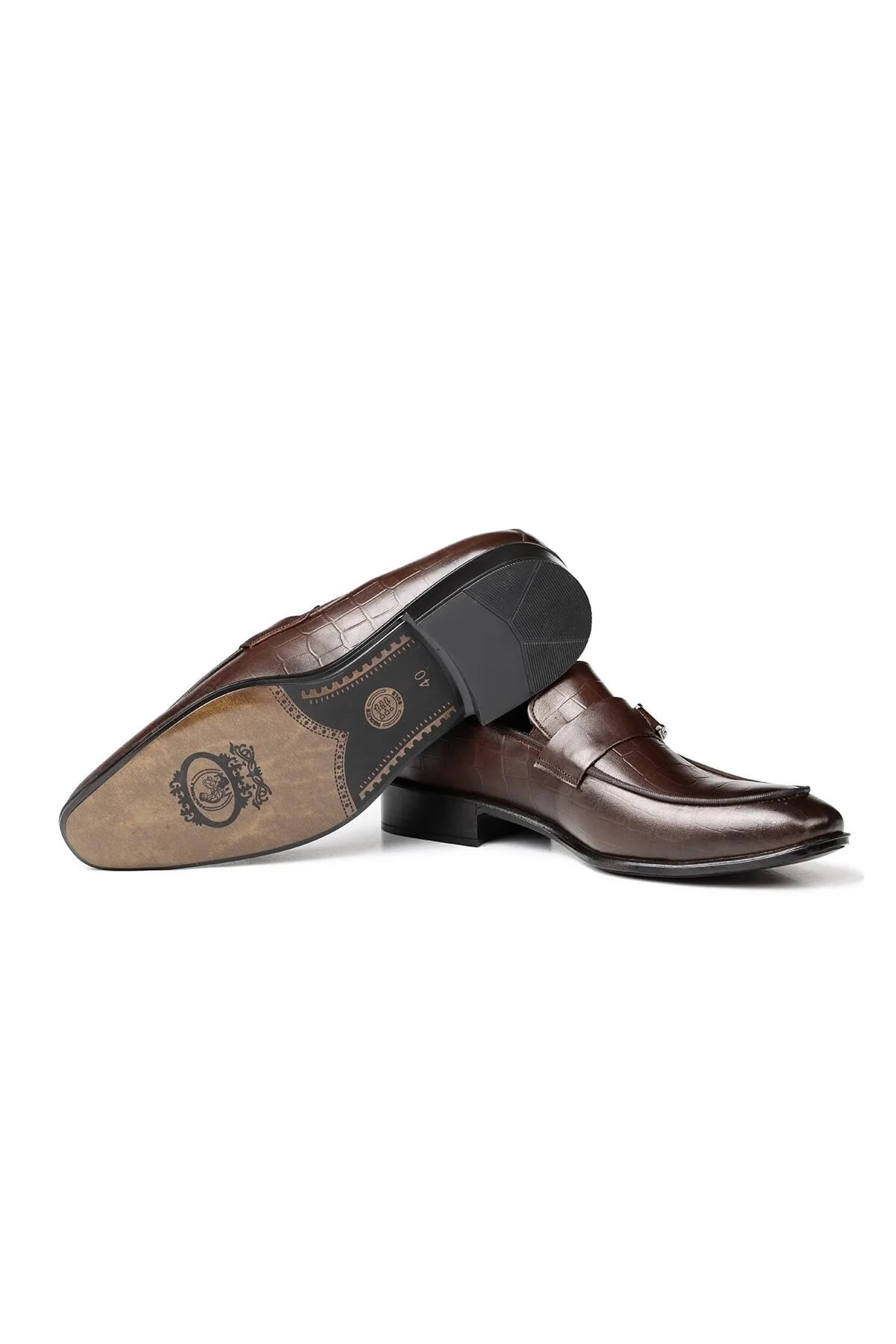 Swank Hakiki Deri Erkek Klasik Ayakkabı, Loafer Klasik Ayakkabı, Makosen Ayakkabı - Ducavelli Görsel 2